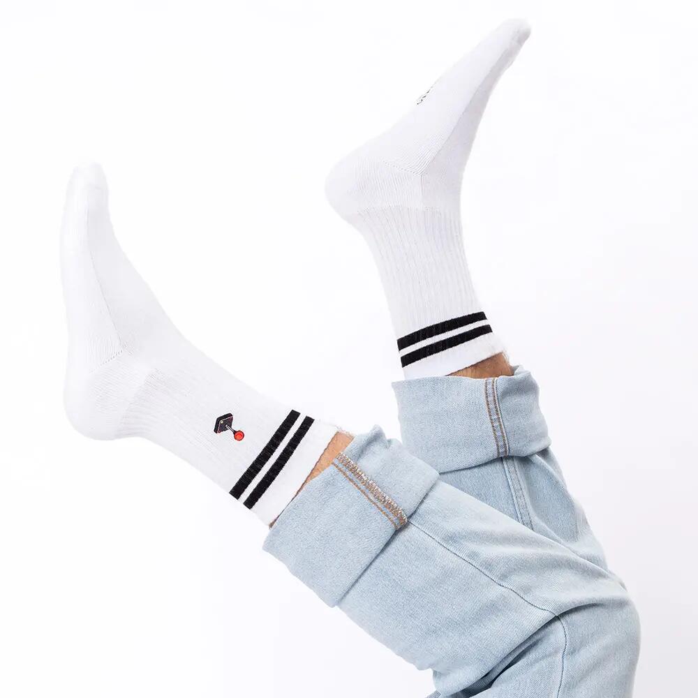 Damen & Herren Motiv Tennissocken 3er Pack (Modell: Rio) 5/6