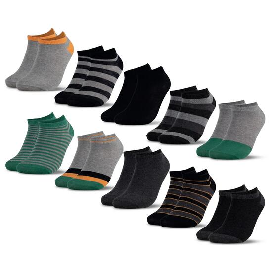 Kinder Sneaker Socken 8er Pack (Modell: Mikl)