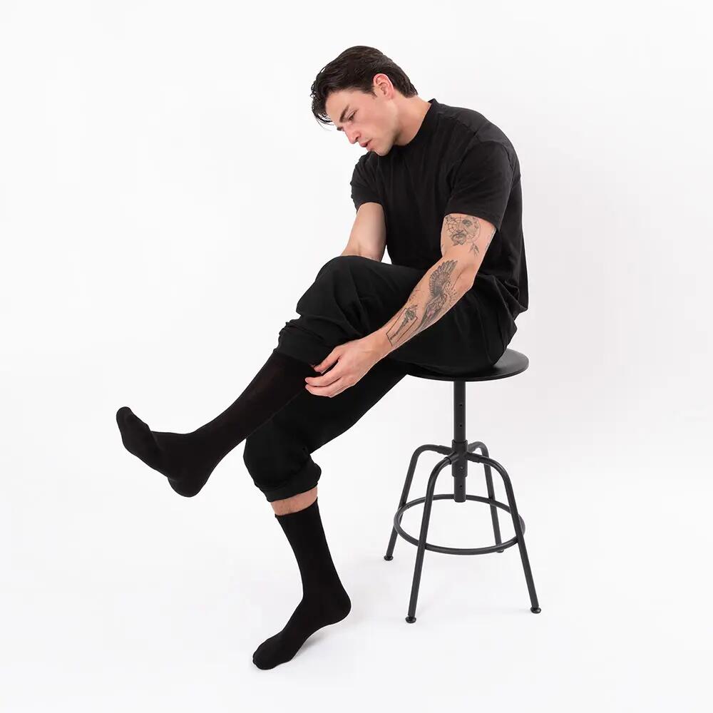 Herren Schwarze Socken 10er, 20er, 30er Pack (Modell: Hermann) 2/7