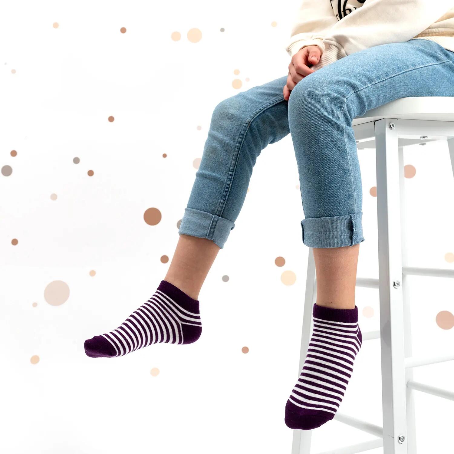 Kinder Sneaker Socken Motive 10er Pack (Modell: Motivo) 2/6