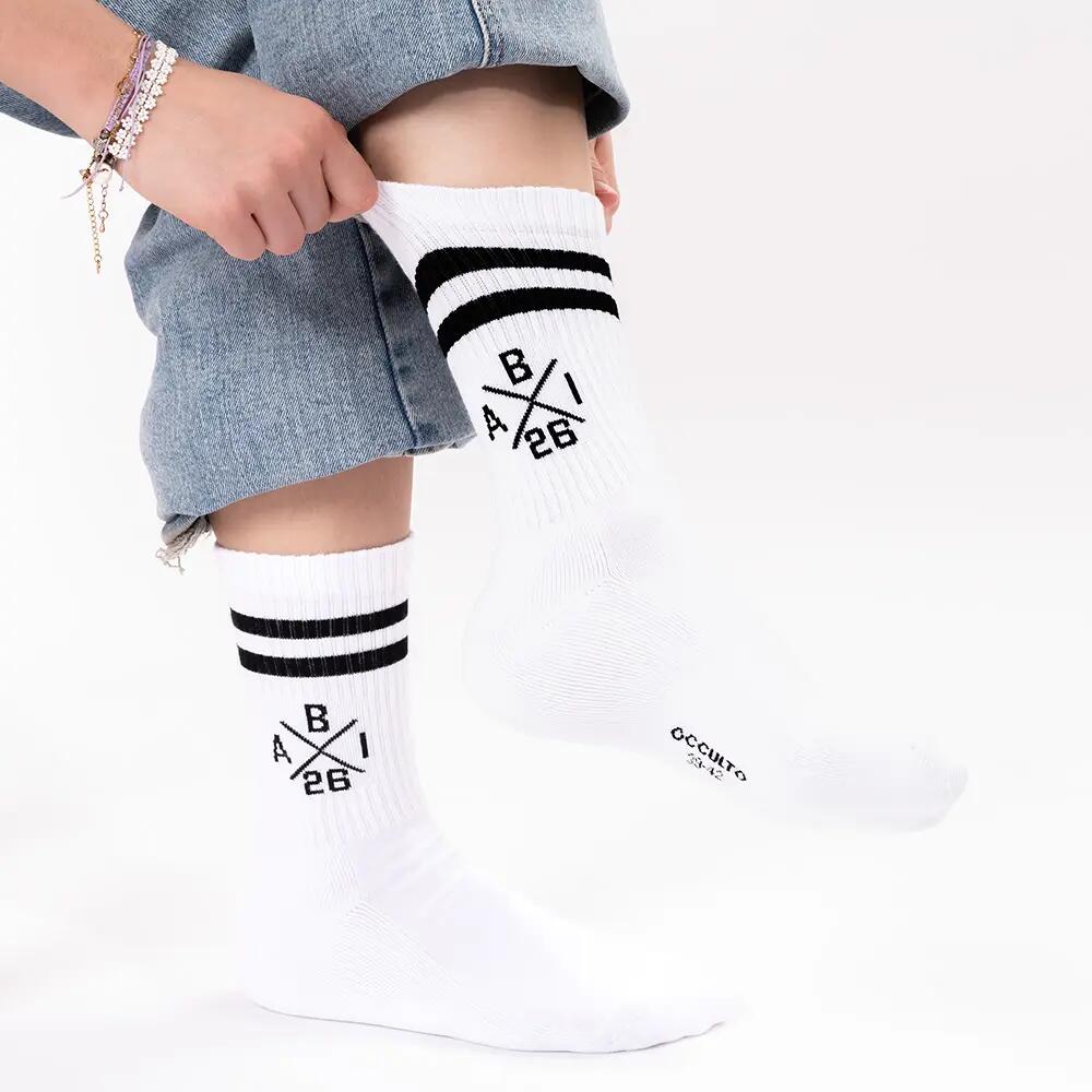 Damen & Herren Abi Tennissocken 3er Pack (Modell: Abi) 5/6