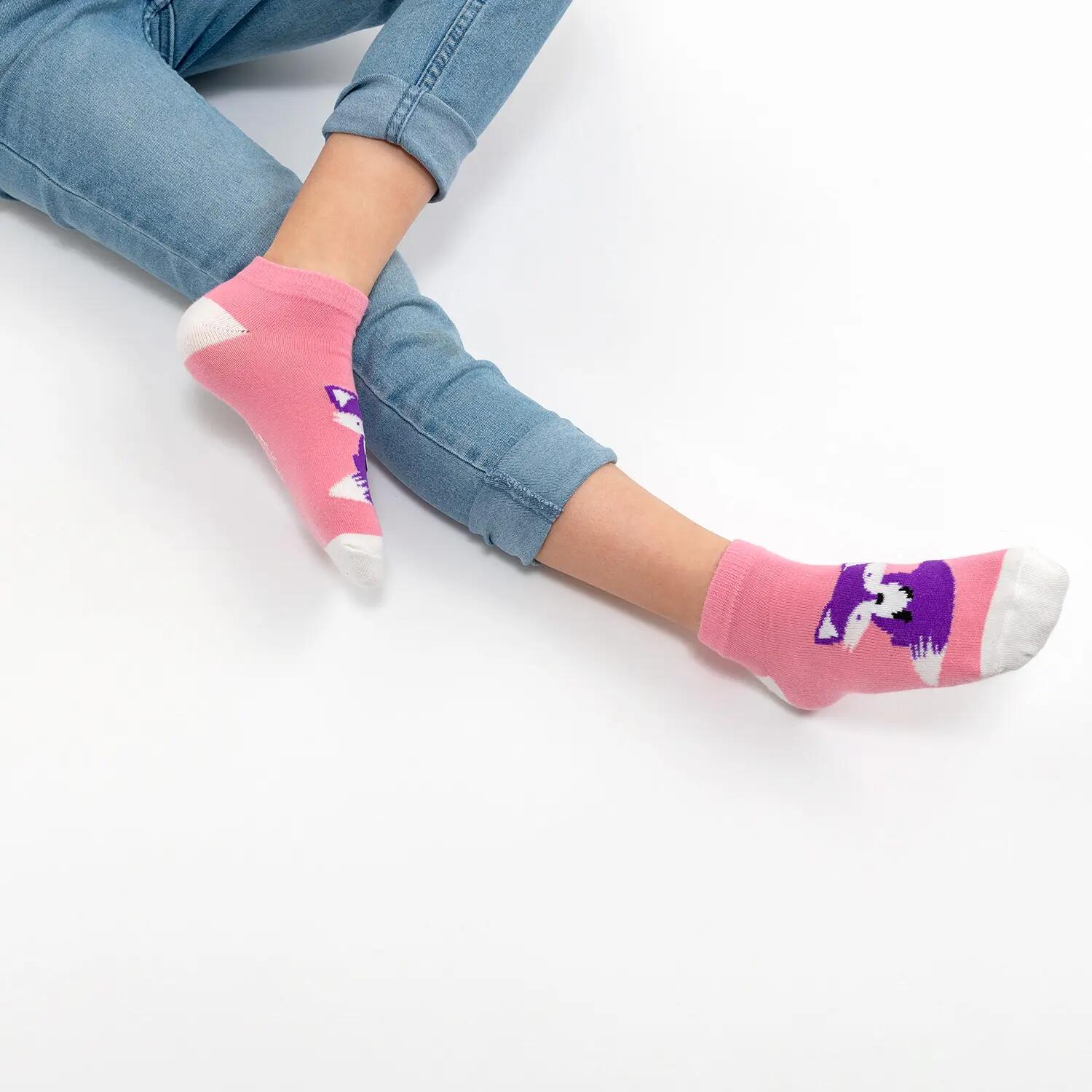 Kinder Sneaker Socken Motive 10er Pack (Modell: Motivo) 4/6