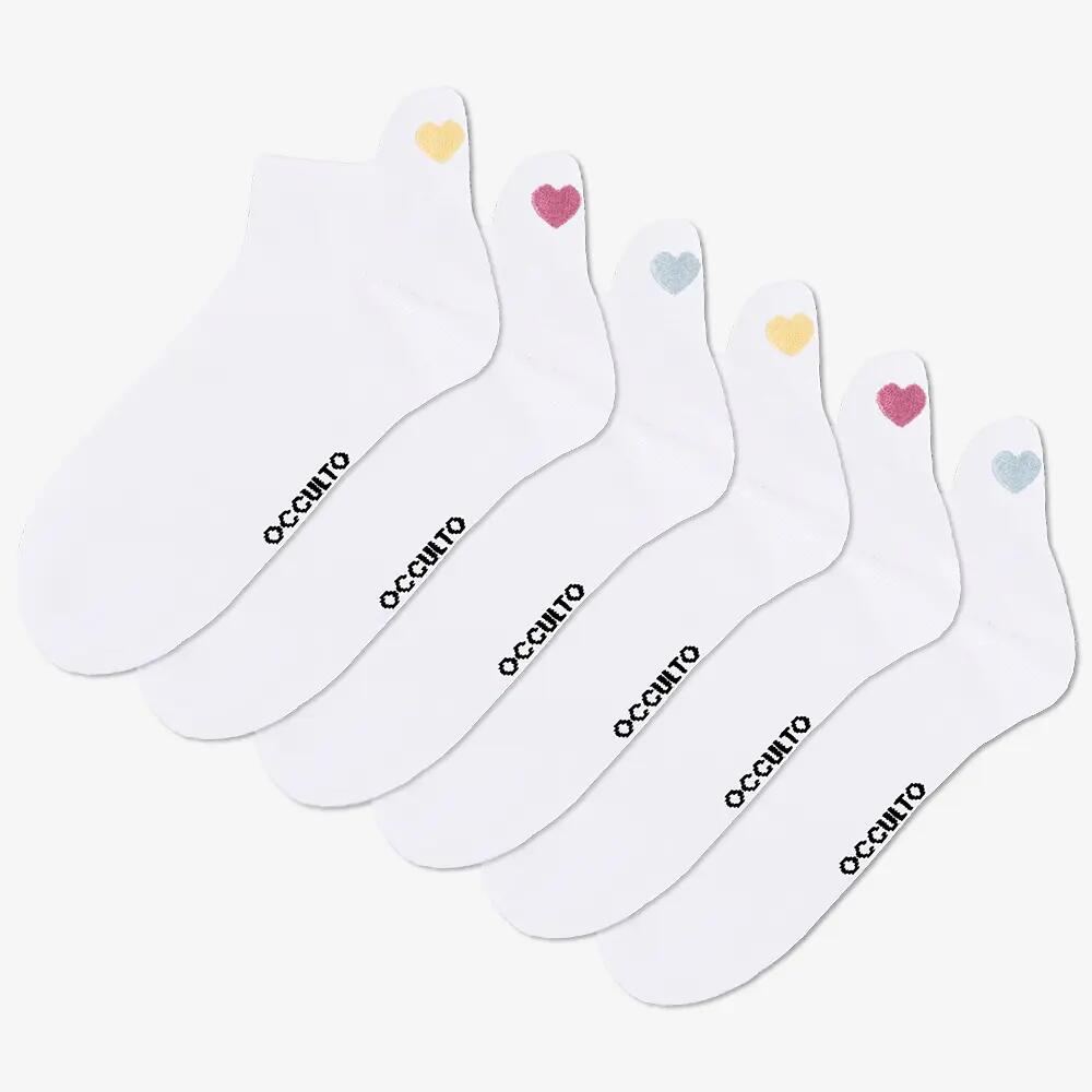 Damen & Herren Motiv Sneaker Socken 6er Pack (Modell: Luca) 2/6
