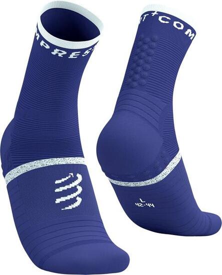 Chaussettes Compressport Pro Marathon V2.0 Bleu/Blanc