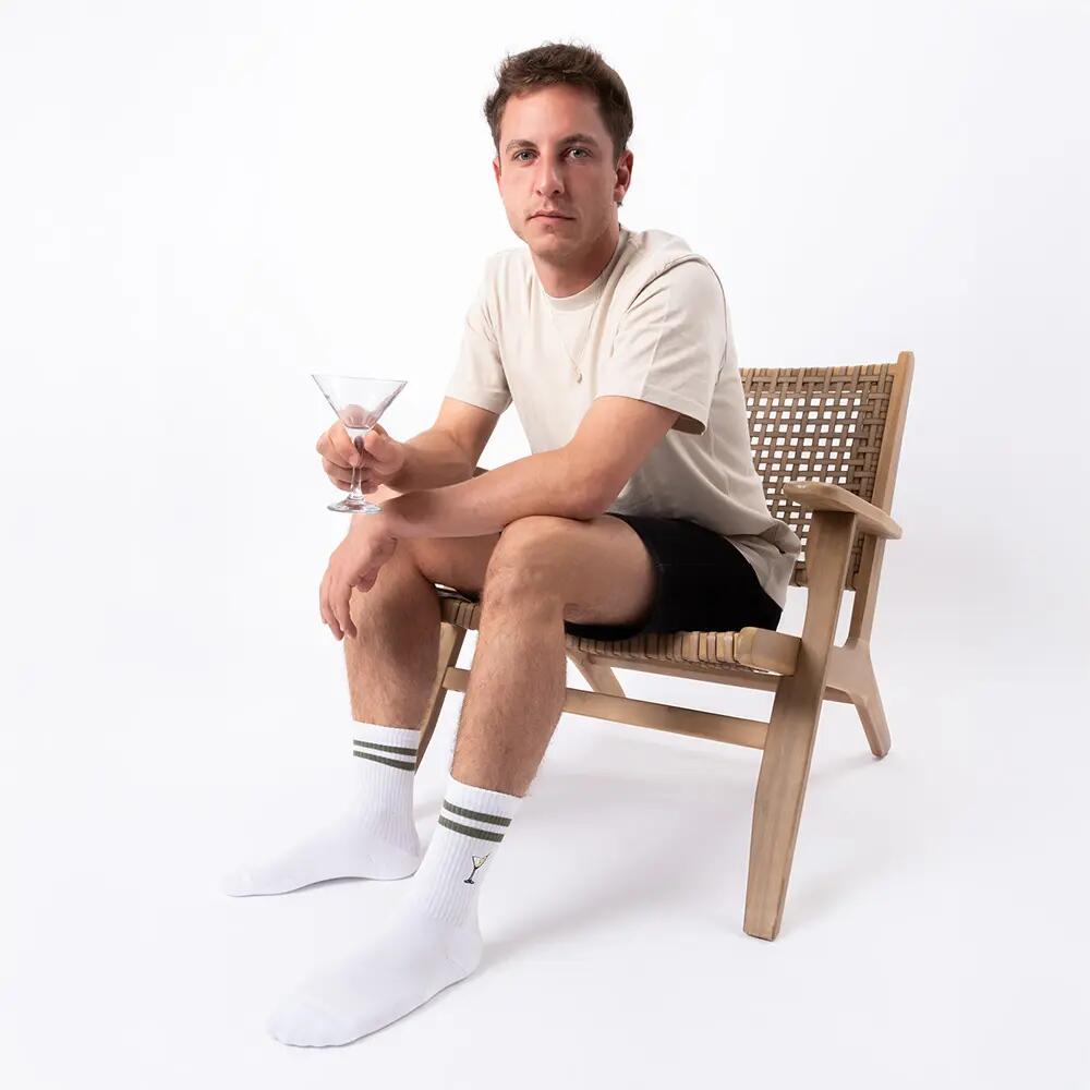 Damen & Herren Motiv Tennissocken 3er Pack (Modell: Summer) 6/6