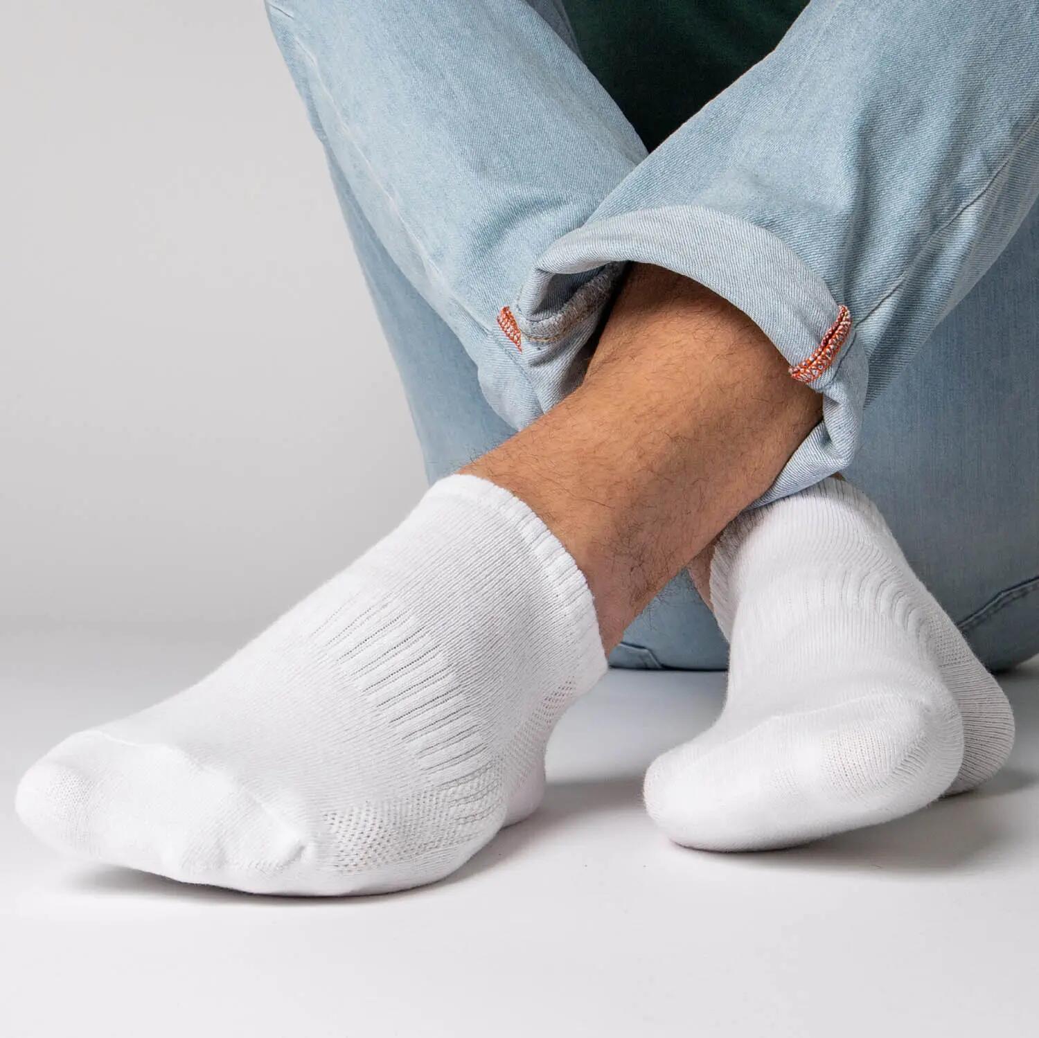 Herren Sneaker Socken aus Bio-Baumwolle 10er Pack (Modell: Johannes) 4/5