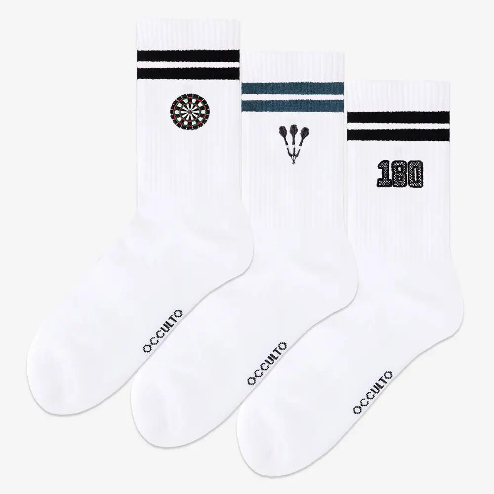 Damen & Herren Motiv Tennissocken 3er Pack (Modell: Rio) 2/6