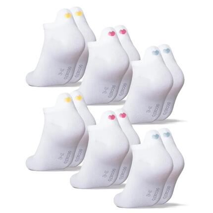 Damen & Herren Motiv Sneaker Socken 6er Pack (Modell: Luca)