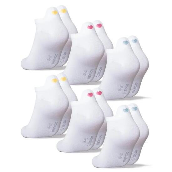Damen & Herren Motiv Sneaker Socken 6er Pack (Modell: Luca)