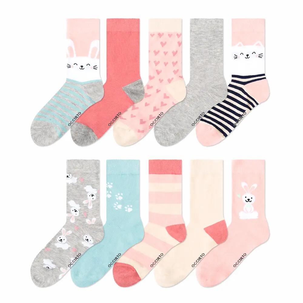 Jungen & Mädchen Motiv Socken 10er Pack (Modell: Fantasia) 2/6