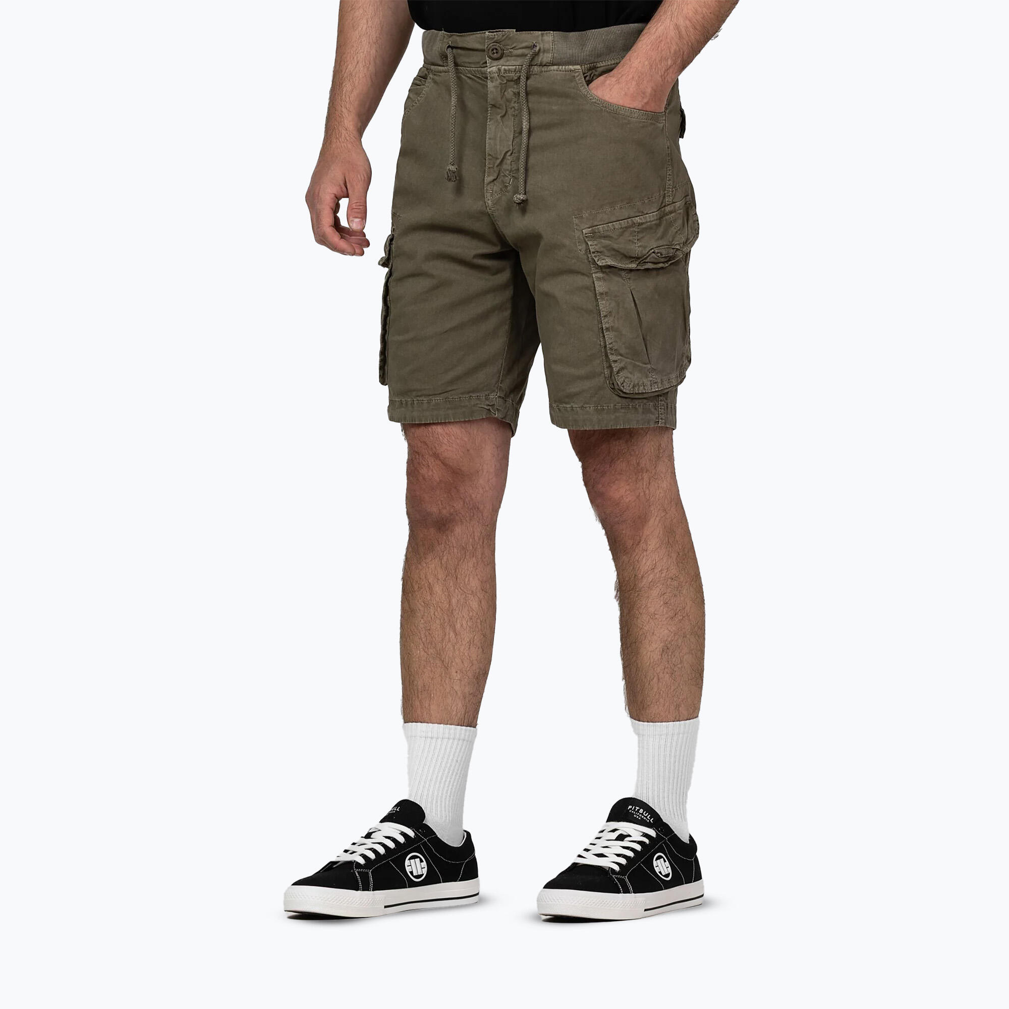 Spodenki męskie Pitbull Proctor Drawstring Cargo 3/4