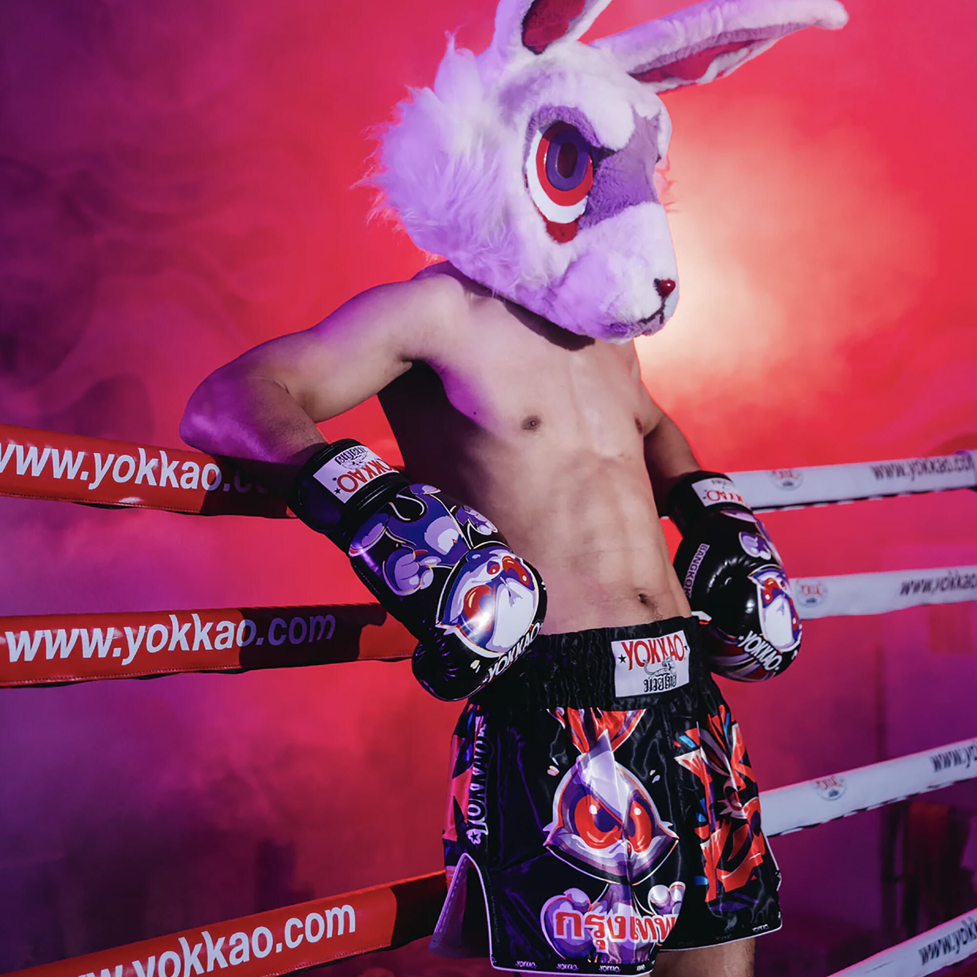 Spodenki treningowe męskie YOKKAO Angry Rabbit Muay Thai 7/7