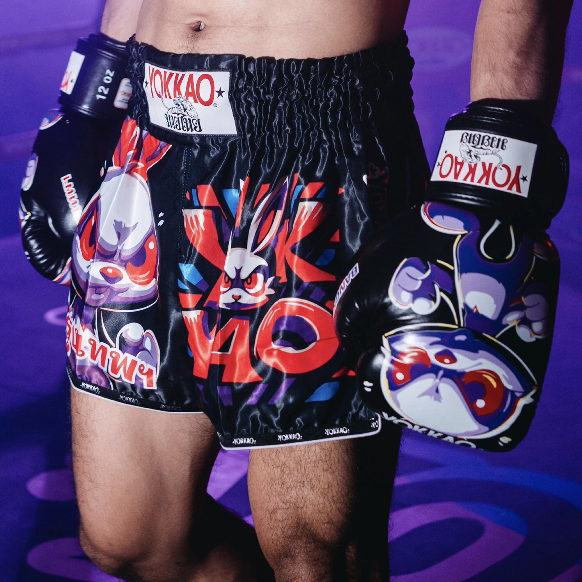 Spodenki treningowe męskie YOKKAO Angry Rabbit Muay Thai 5/7