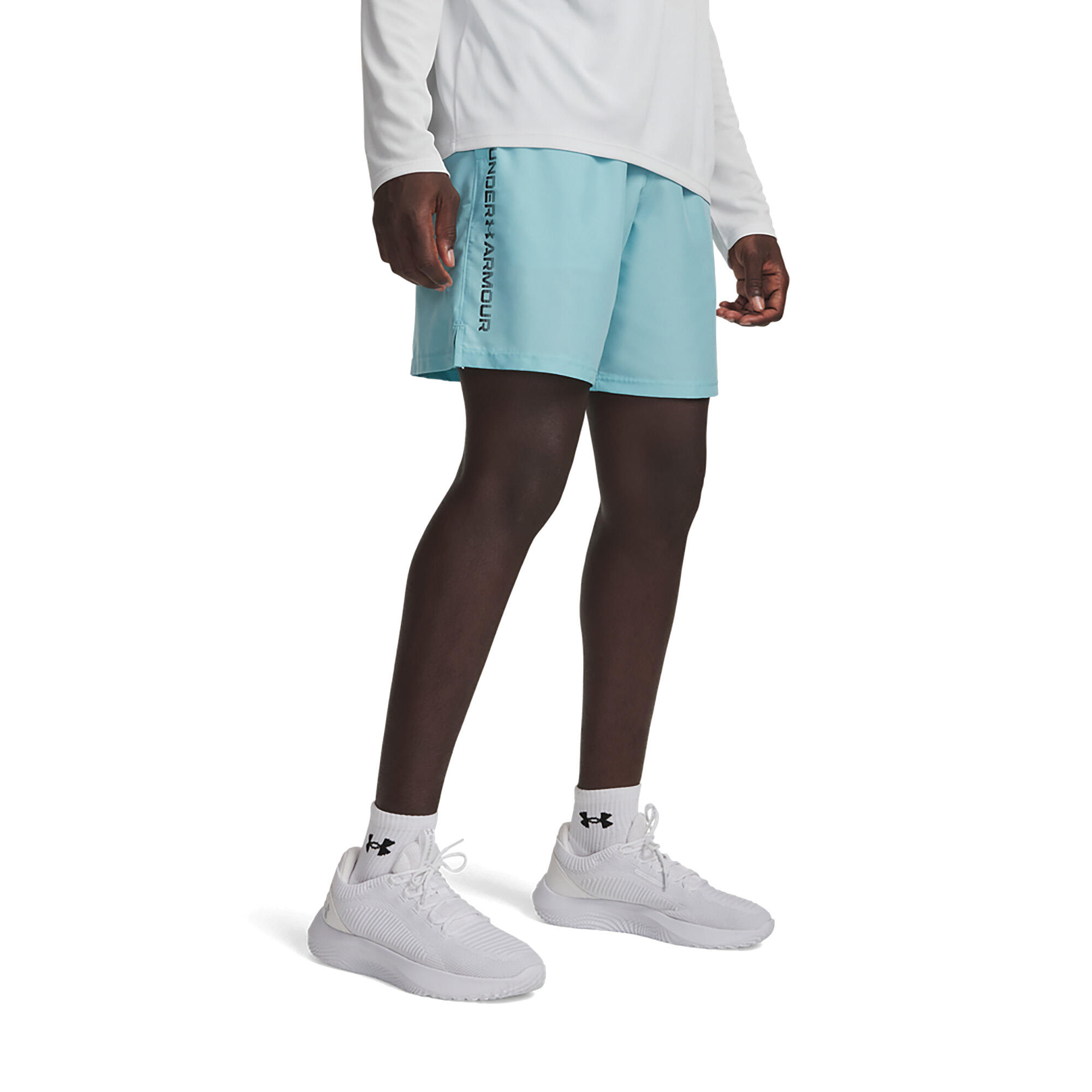 Spodenki treningowe męskie Under Armour Woven Wordmark 4/4