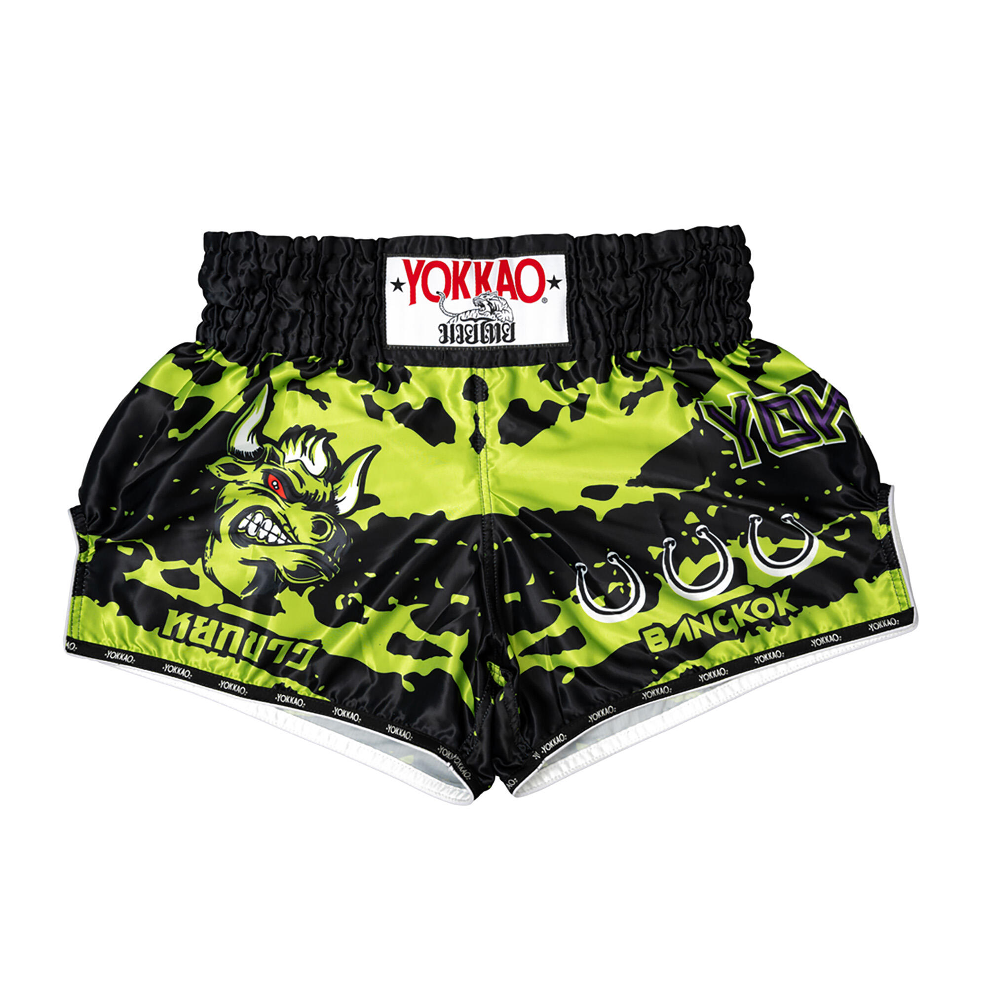 Spodenki treningowe męskie YOKKAO Angry Bull Muay Thai 3/3