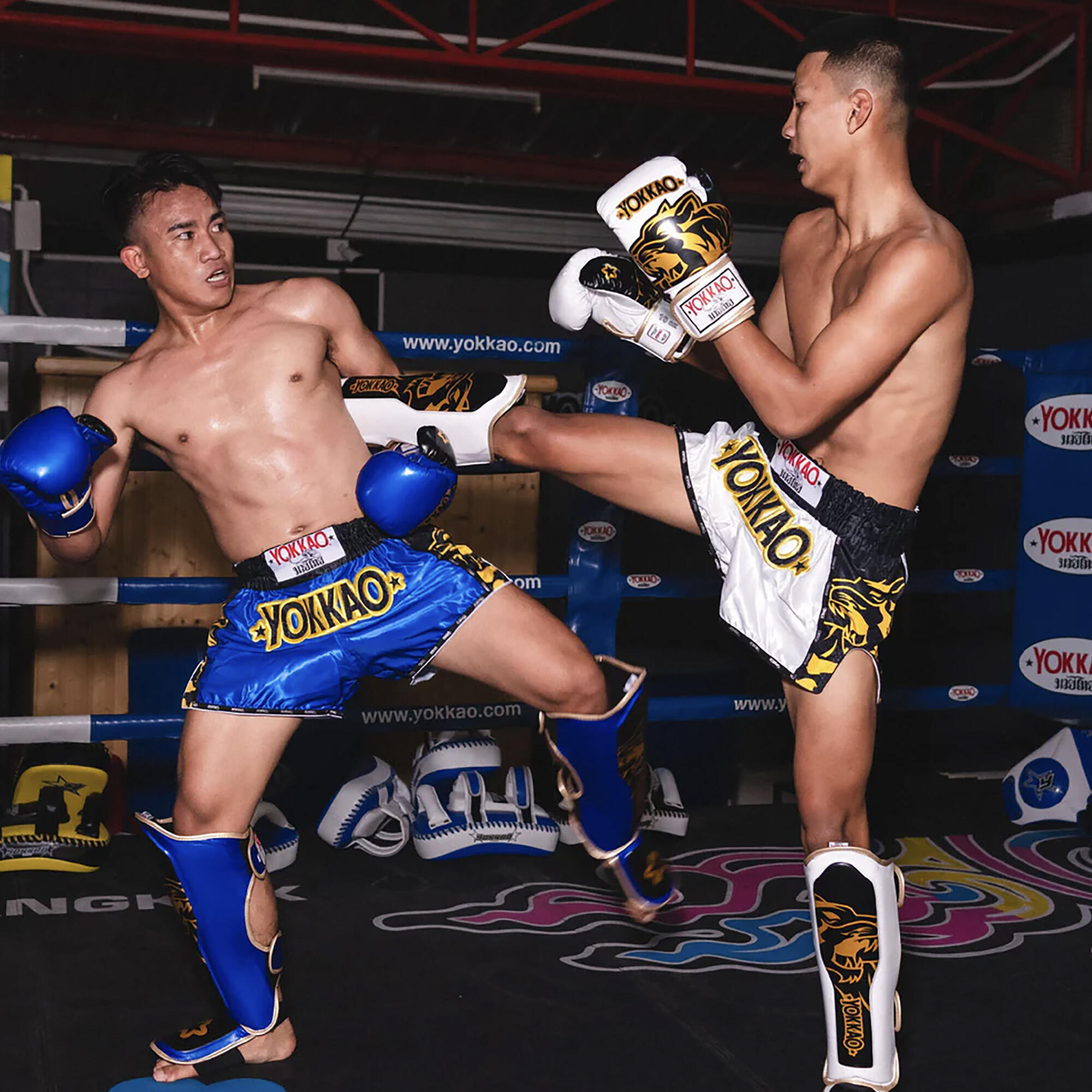 Spodenki treningowe meskie YOKKAO Original Muay Thai 6/7