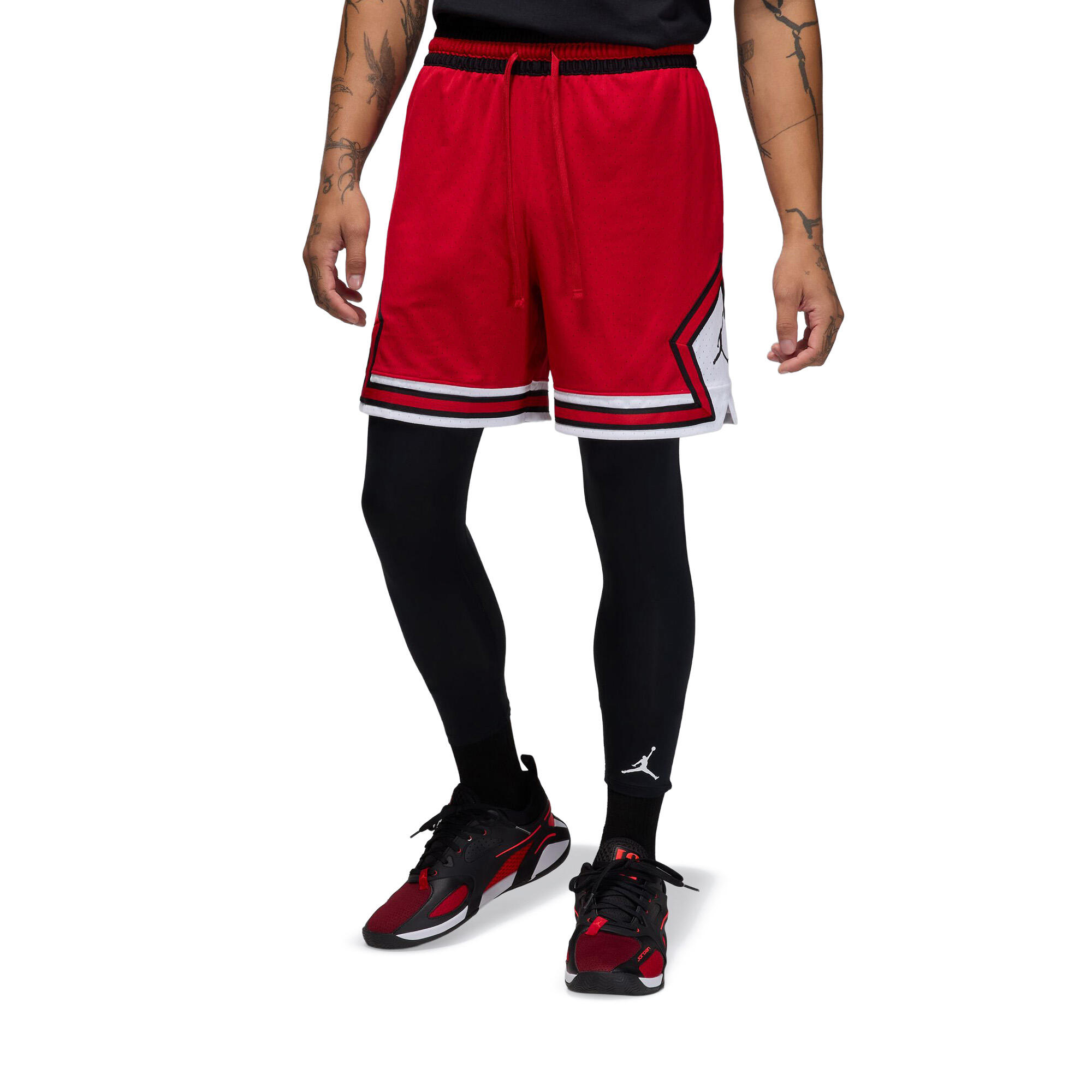 Spodenki koszykarskie męskie Jordan Mesh Diamond 4" 7/7