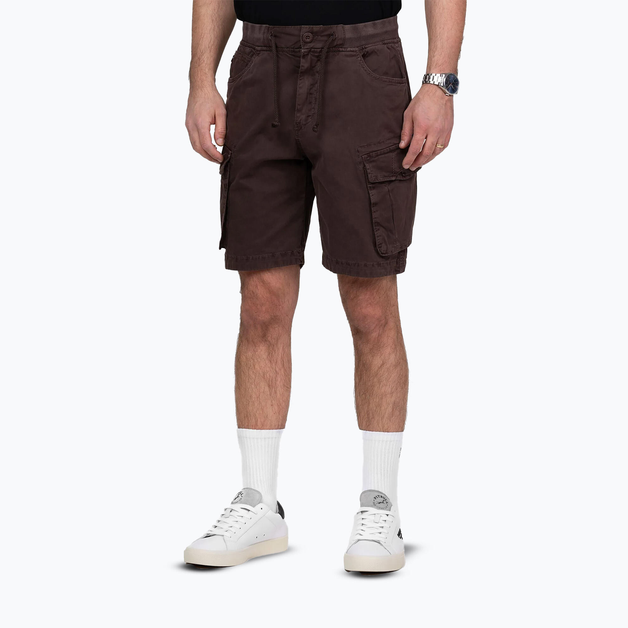Spodenki męskie Pitbull Proctor Drawstring Cargo 3/4