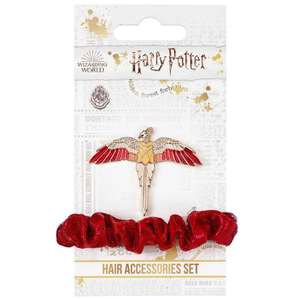 Set de Accesorios para el Pelo Adultos Harry Potter Fawkes Rojo 4/4