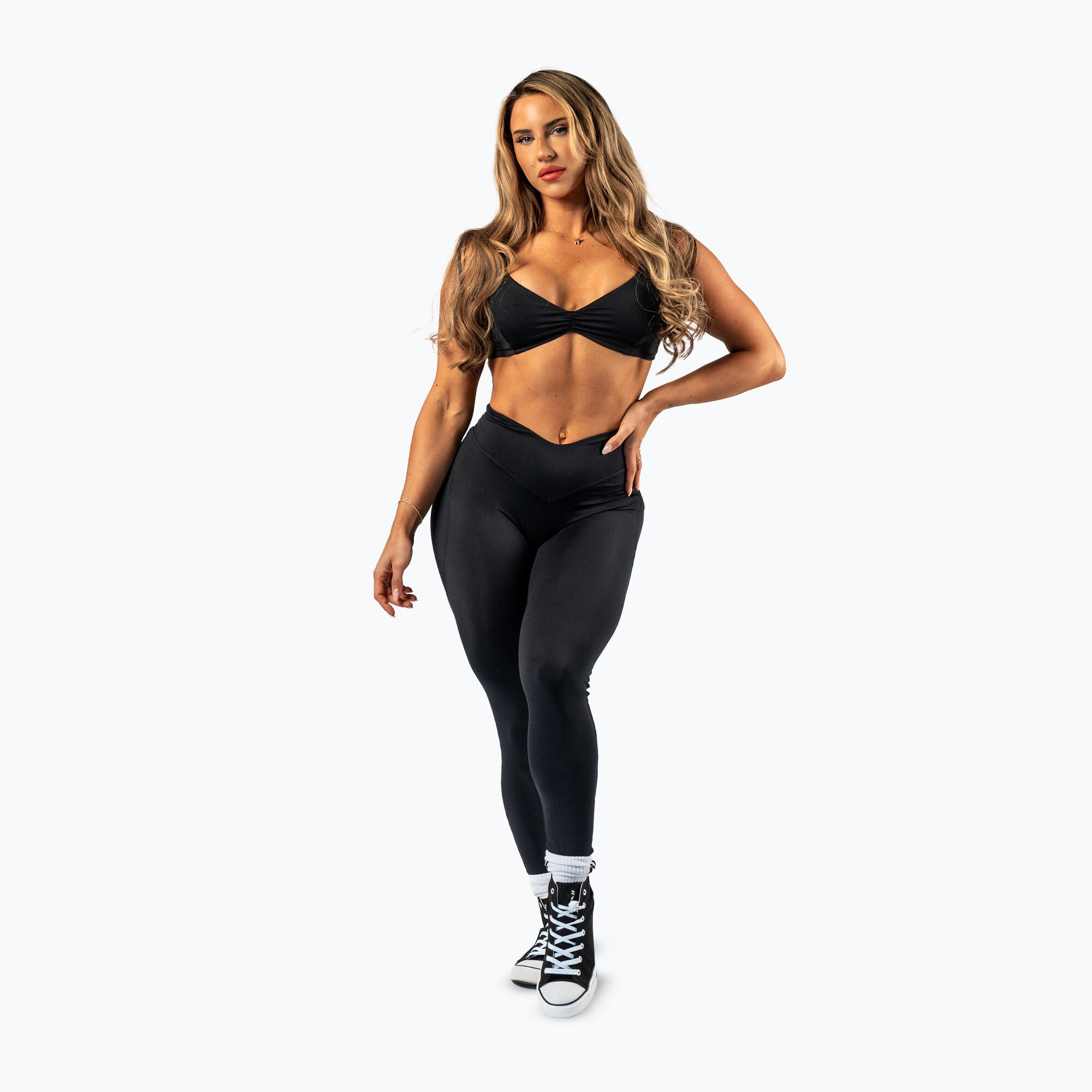 Legginsy treningowe damskie NEBBIA Strong Beauty
