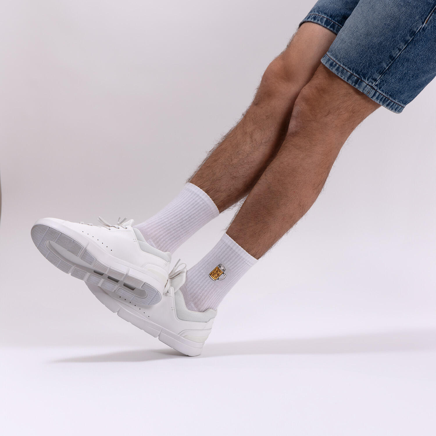 Damen & Herren Motiv Tennissocken 3er Pack (Modell: Robin) 3/6