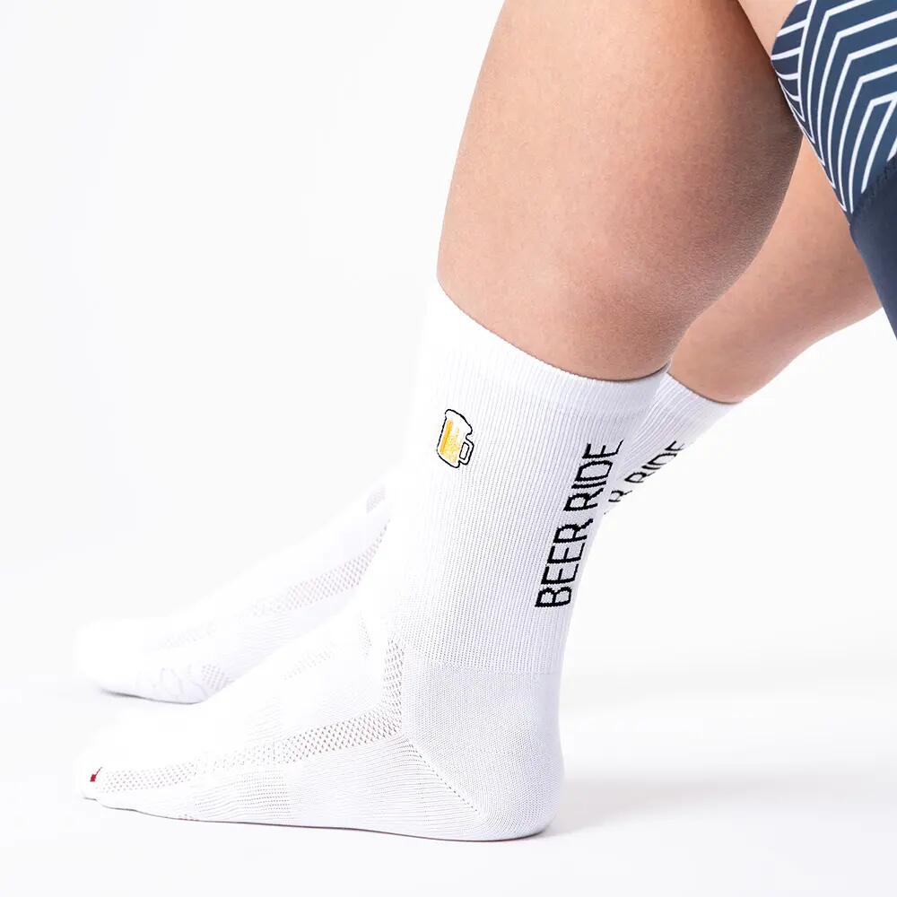 Herren & Damen Motiv Rennradsocken 2er Pack (Modell: Mathieu) 3/6