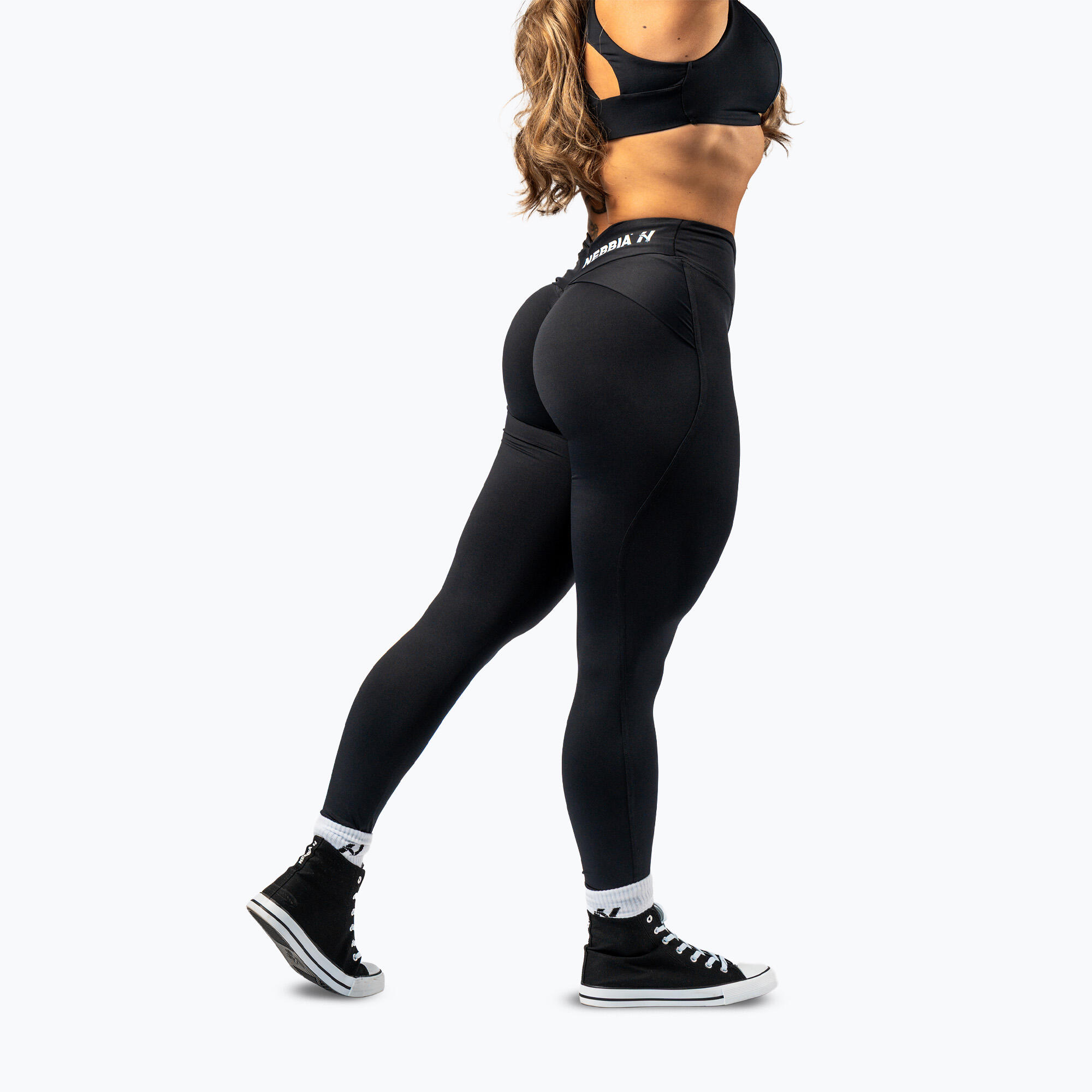Legginsy treningowe damskie NEBBIA Strong Beauty 4/7