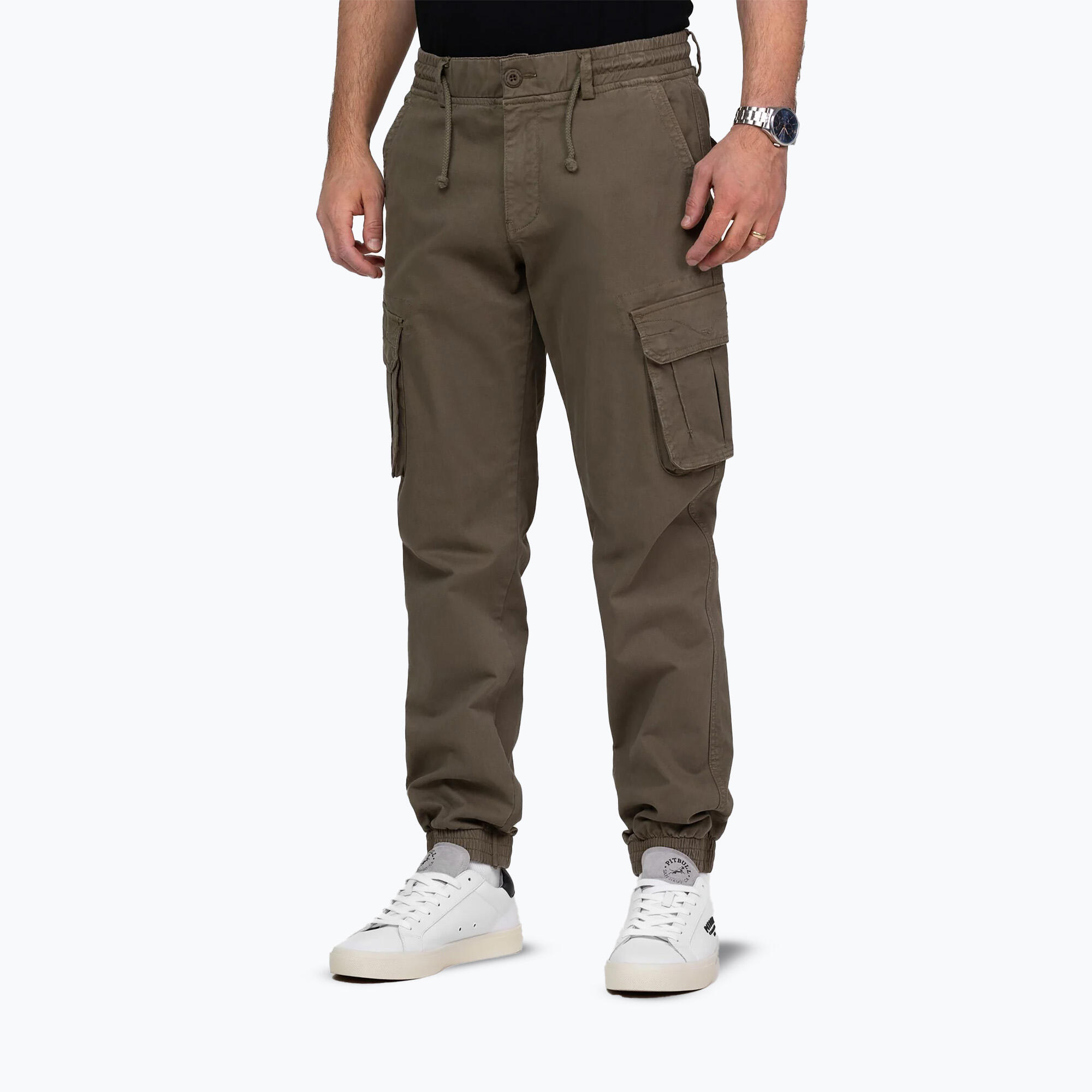 Spodnie męskie Pitbull Proctor Drawstring Joggery Cargo 4/5