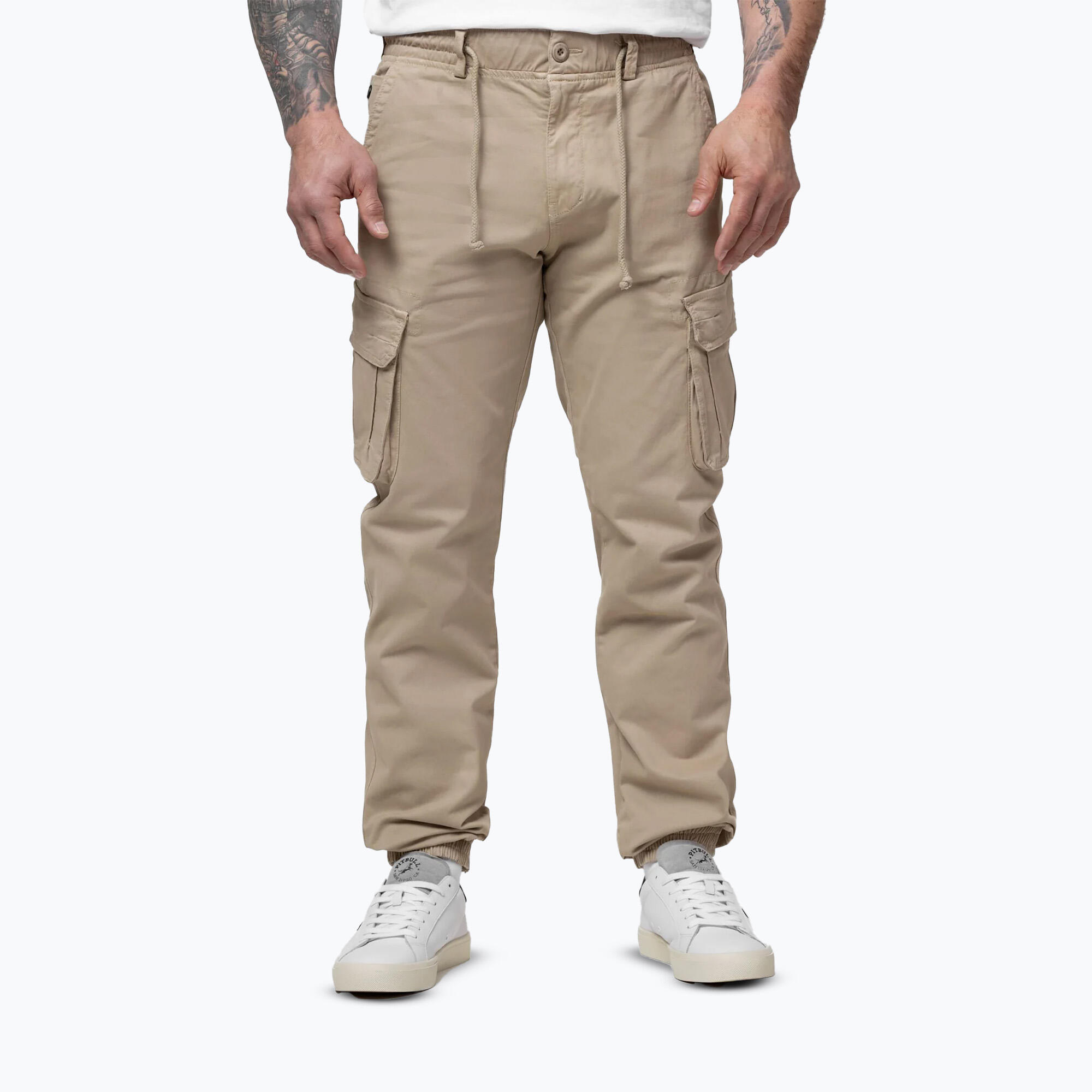Spodnie męskie Pitbull Proctor Drawstring Joggery Cargo