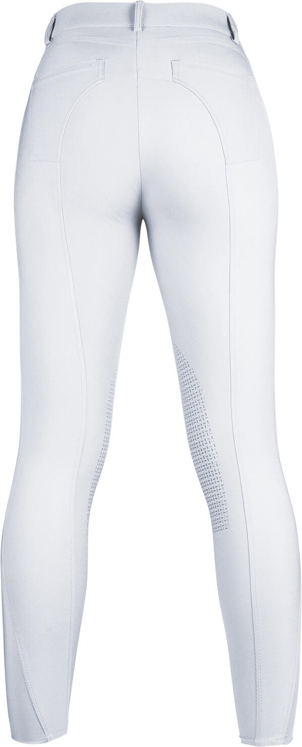 Pantaloni da equitazione a media aderenza per ragazze HKM Sunshine 2/3