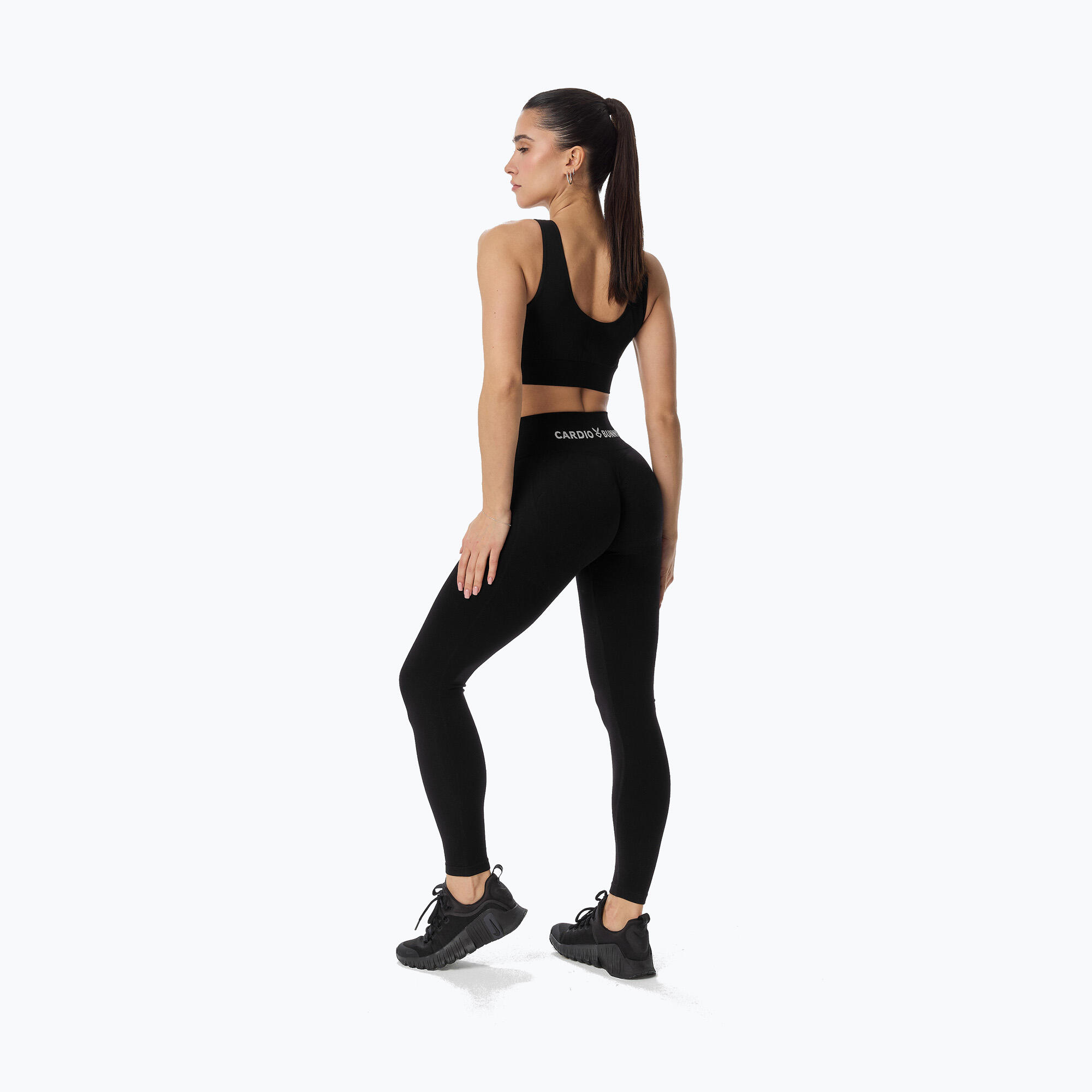Legginsy treningowe damskie Cardio Bunny Seamless Push-Up 3/7