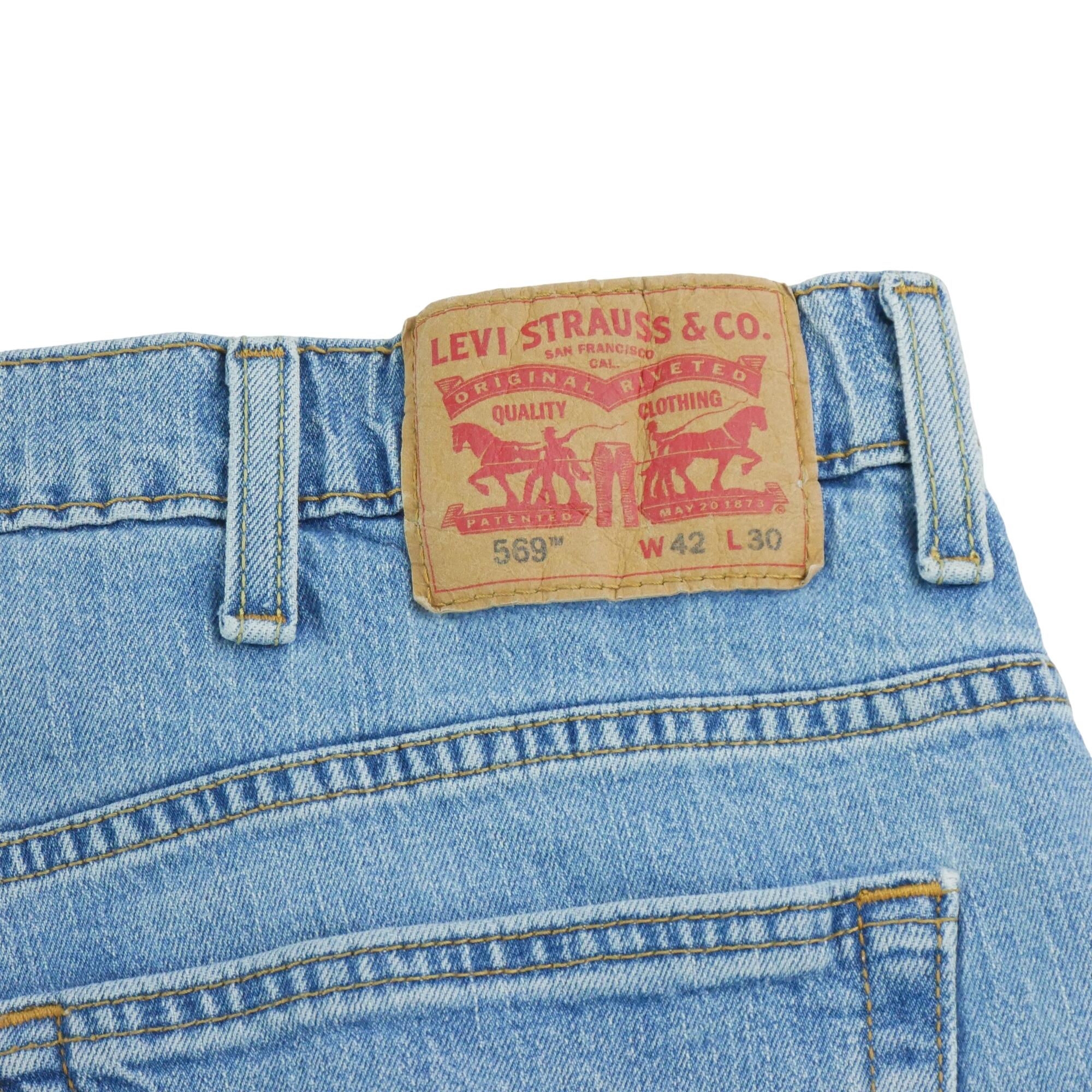 Levi Strauss spodnie męskie 569 proste luźne 5/7