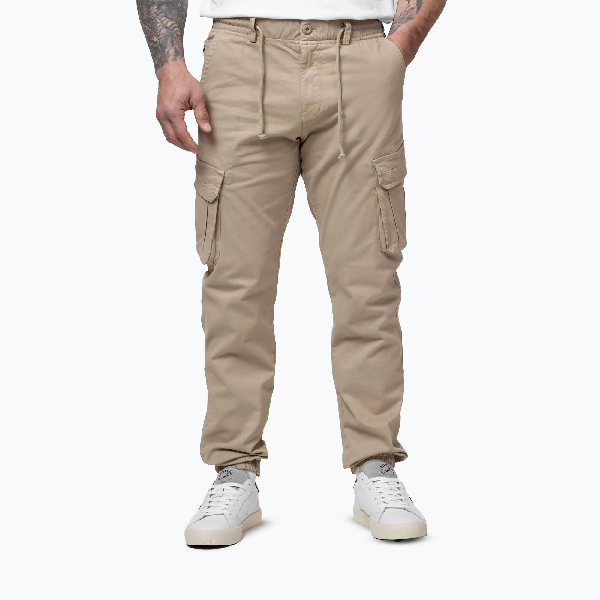 Spodnie męskie Pitbull Proctor Drawstring Joggery Cargo 4/5