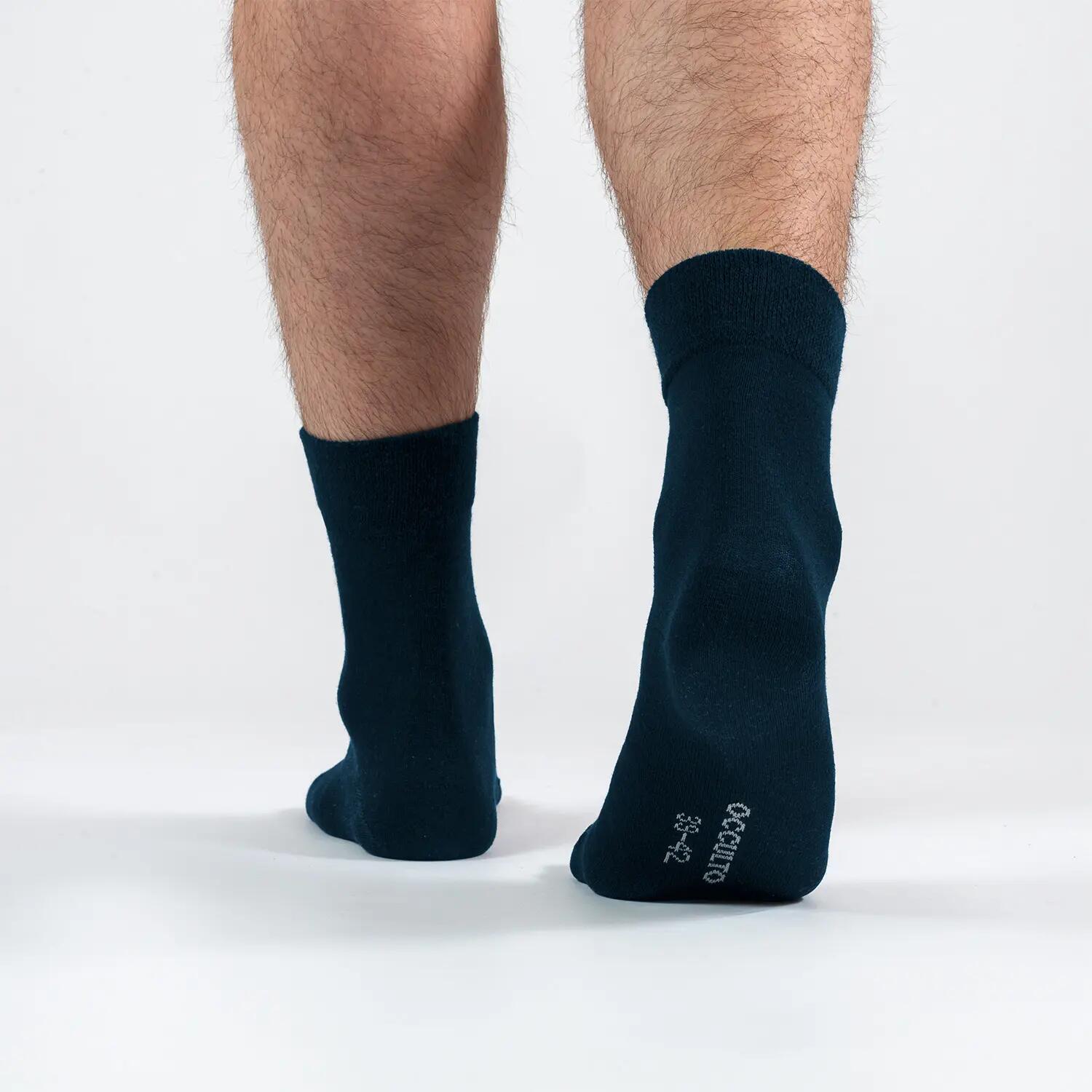 Herren 100% Baumwollsocken 6er Pack (Modell: Roland) BlueMix 43-46 4/6