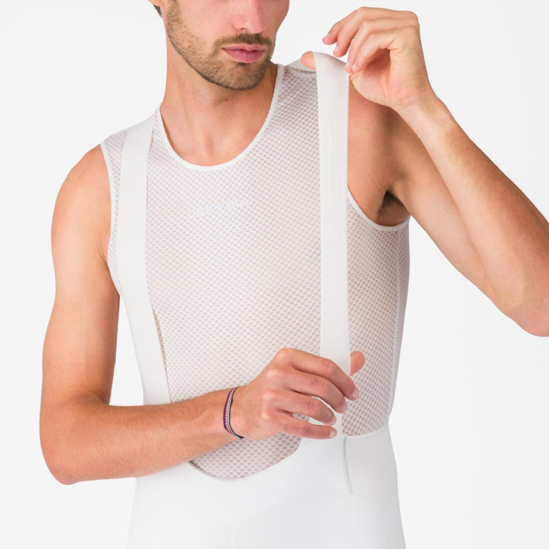 Castelli Free Aero Race S Trägerhose Herren White 2/5