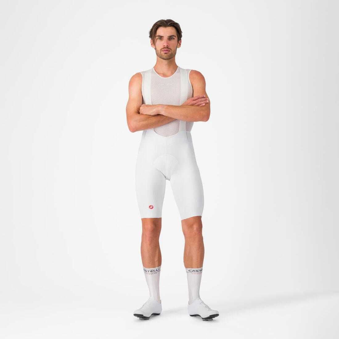 Castelli Free Aero Race S Trägerhose Herren White 4/5