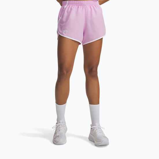 Pantaloncini da running da donna Under Armour Fly By 3