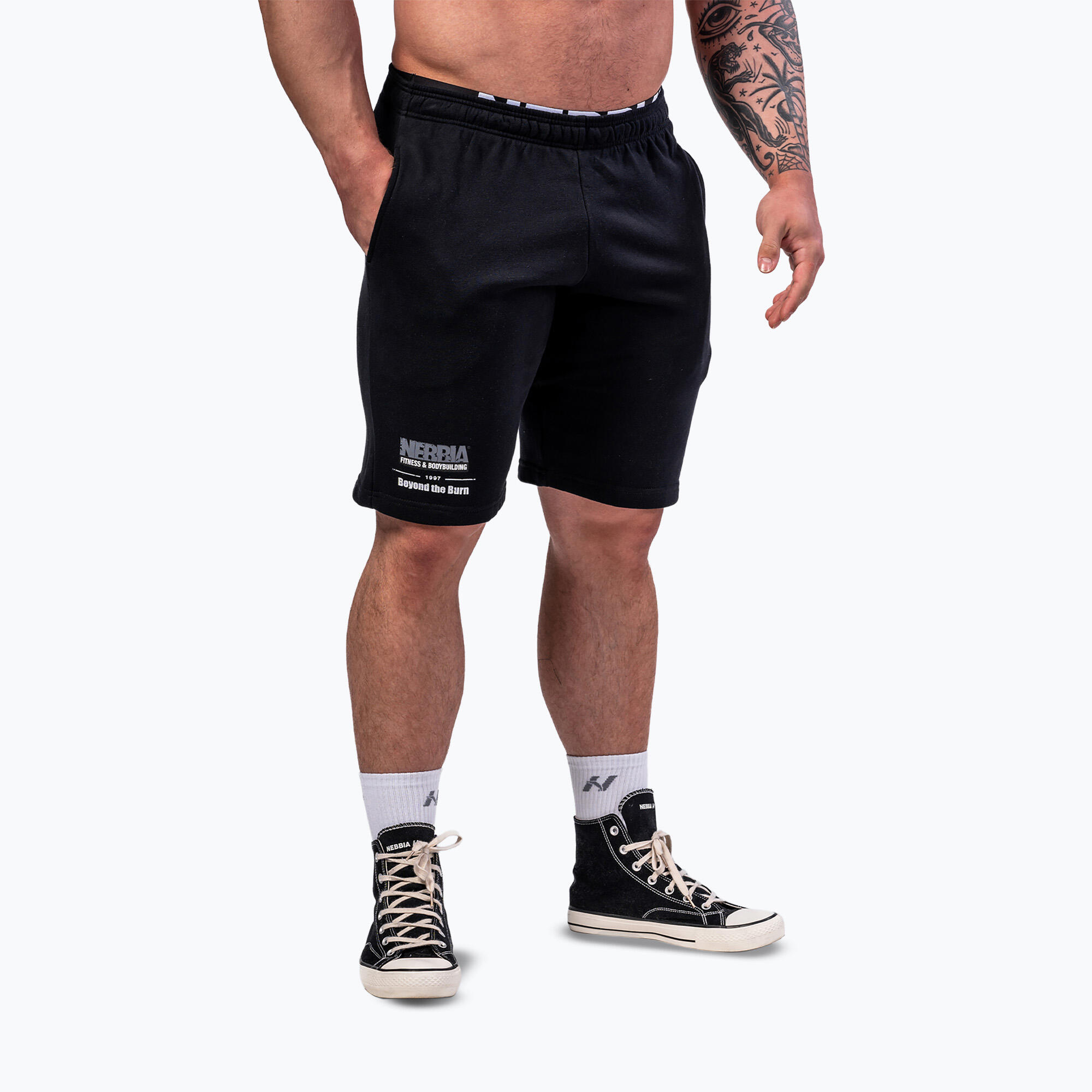 Spodenki treningowe męskie NEBBIA Gym Bro