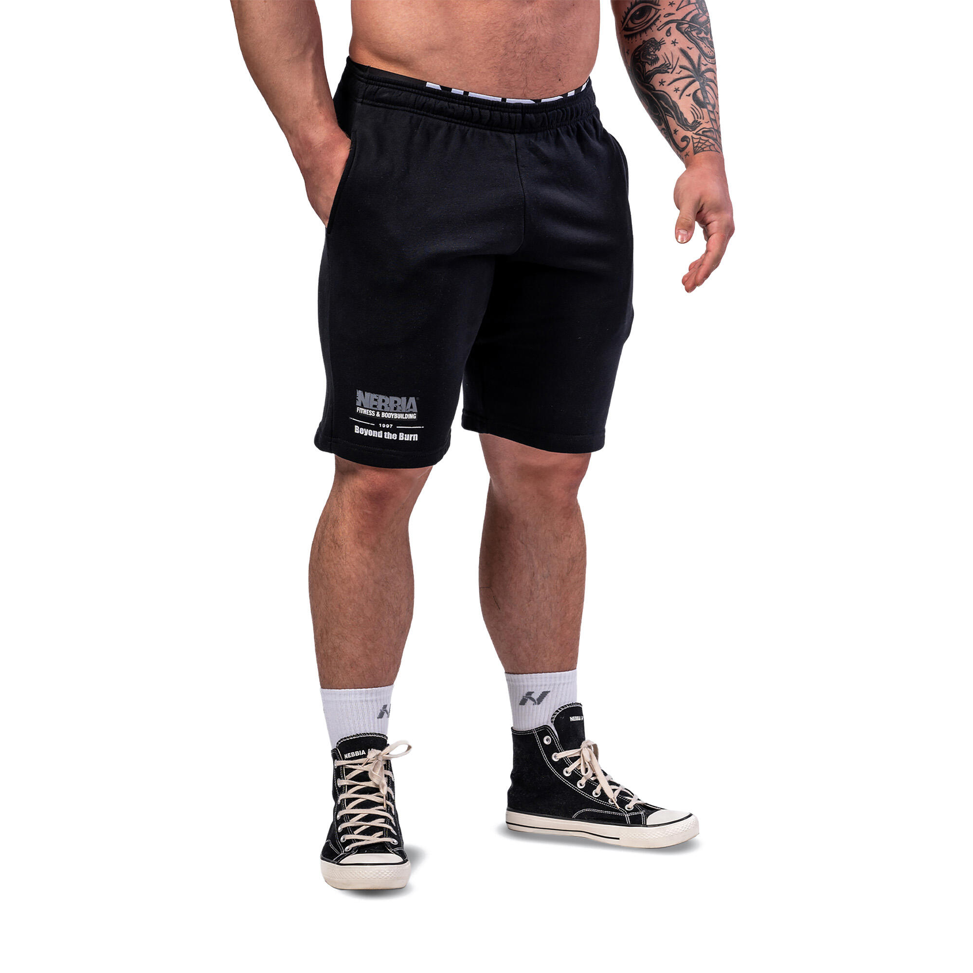 Spodenki treningowe męskie NEBBIA Gym Bro