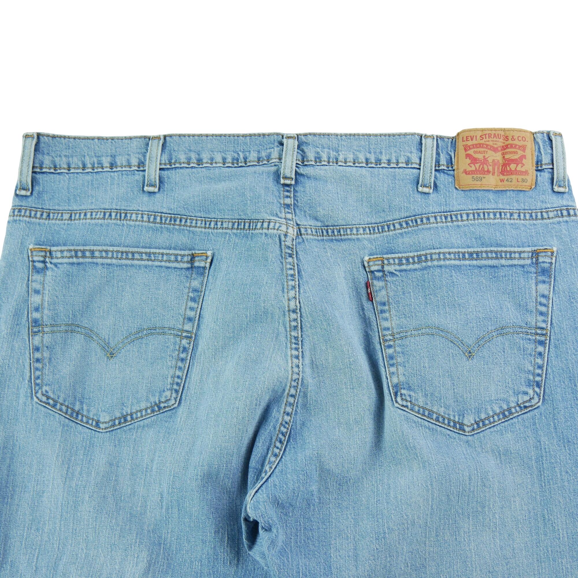 Levi Strauss spodnie męskie 569 proste luźne 4/7