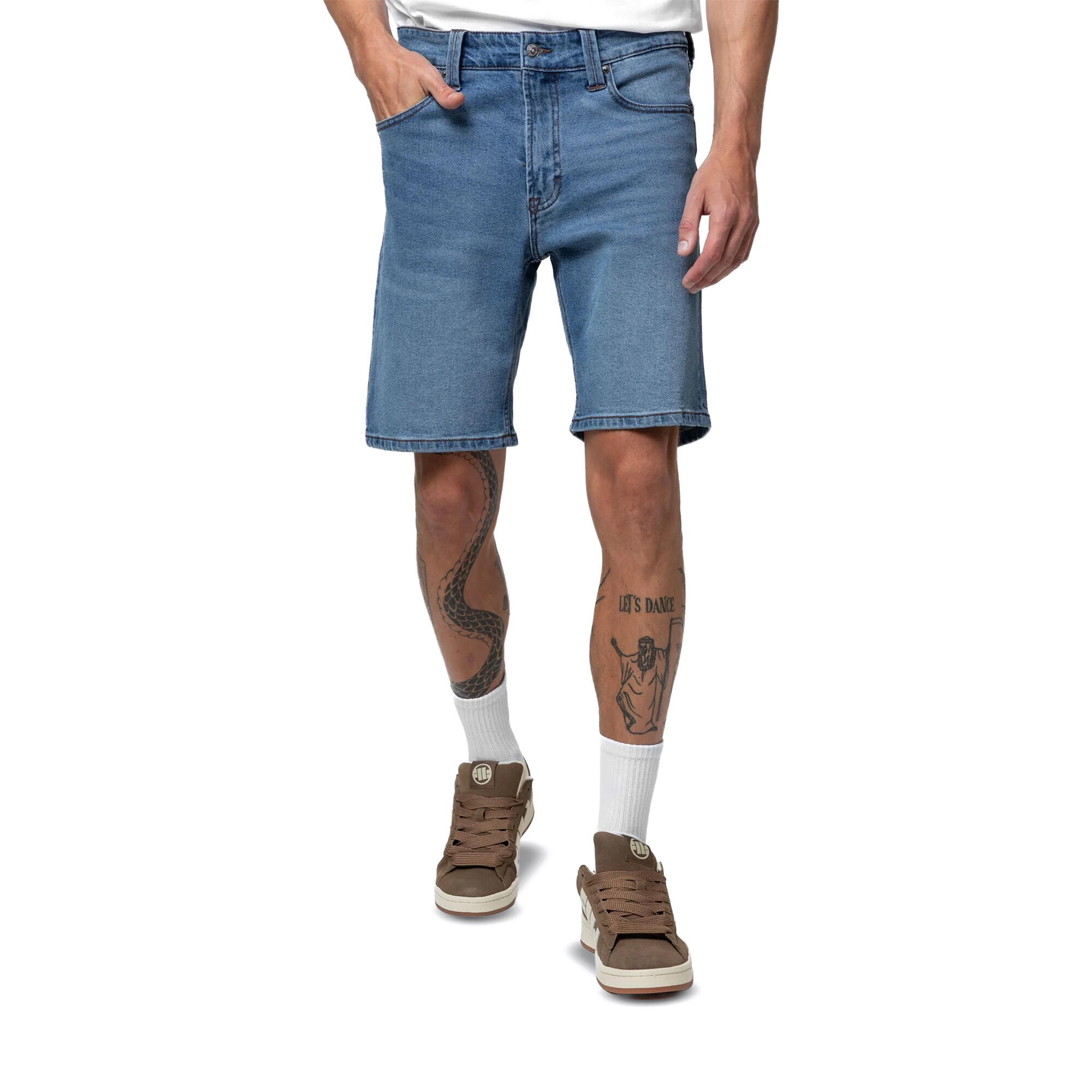 Spodenki męksie Pitbull Hornblend Jeans Pocket 5/5