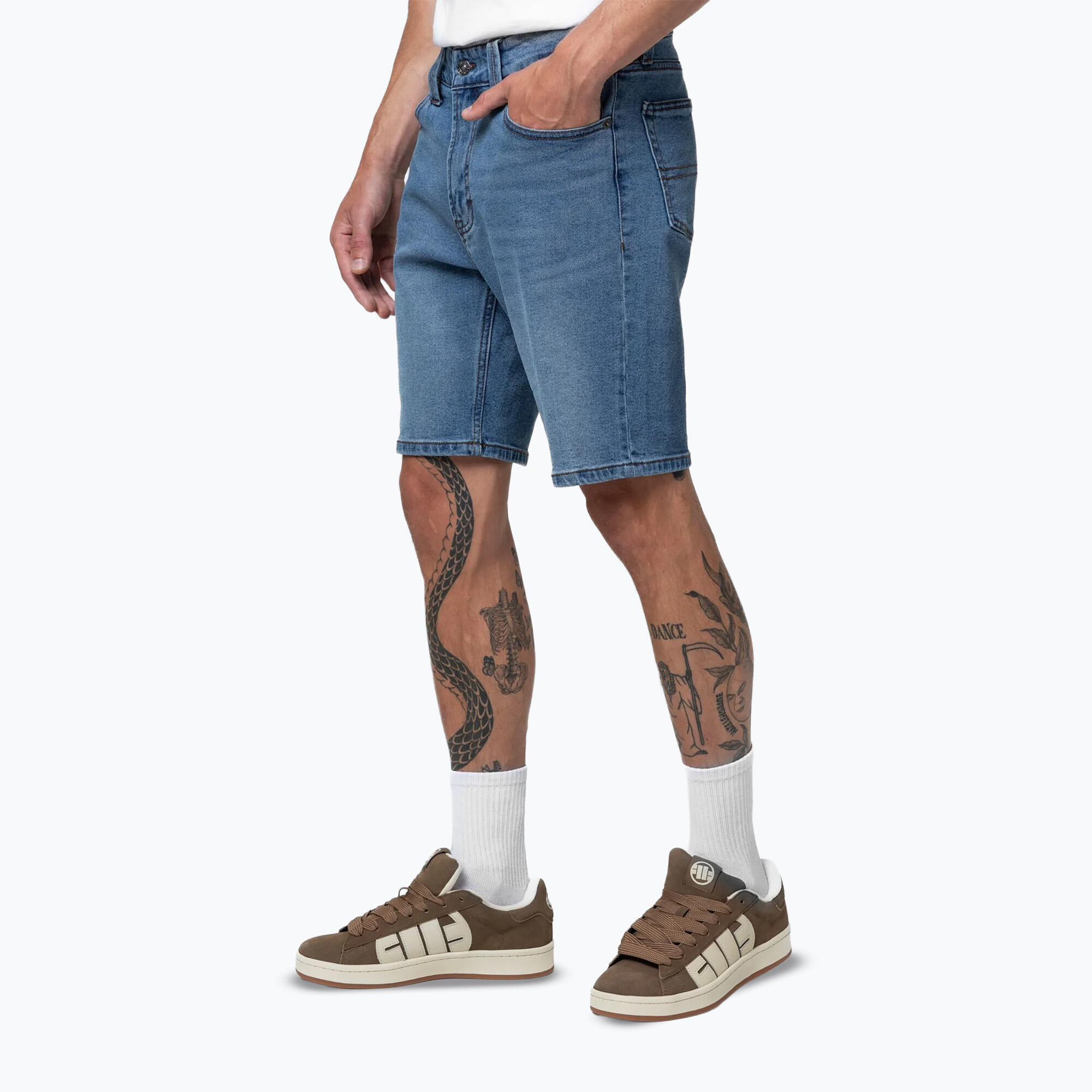 Spodenki męksie Pitbull Hornblend Jeans Pocket 4/5