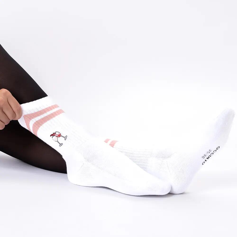 Damen & Herren Motiv Tennissocken 3er Pack (Modell: Summer) 6/6