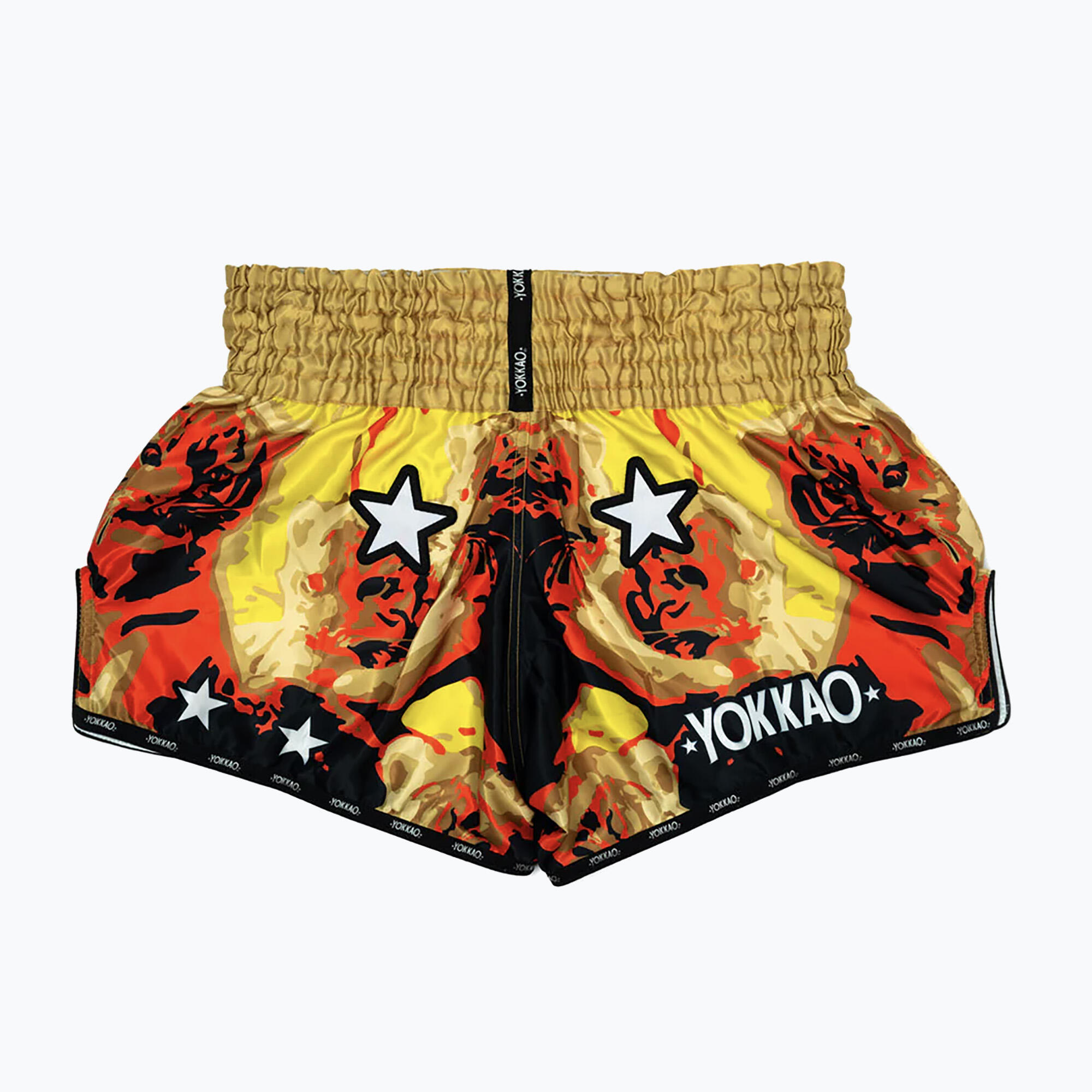 Spodenki treningowe męskie YOKKAO Tiger Family Muay Thai 2/3