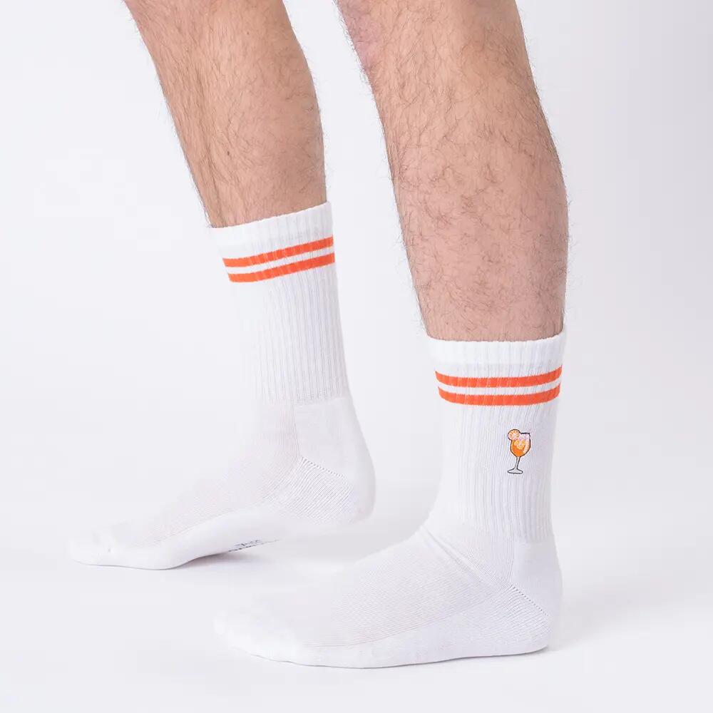 Damen & Herren Motiv Tennissocken 3er Pack (Modell: Summer) 6/6