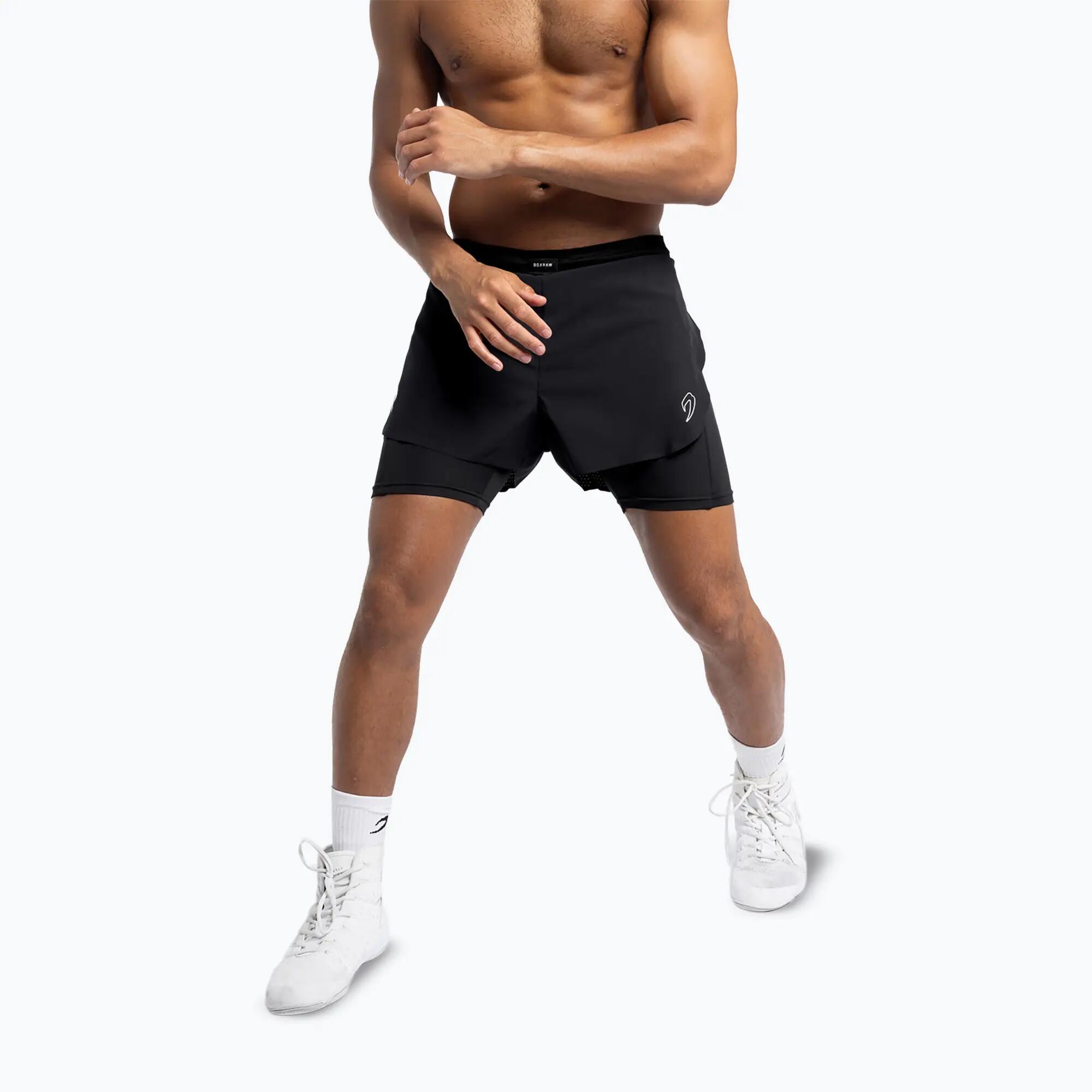Pantaloni scurți de antrenament BOXRAW Tunero 2-în-1 5/7