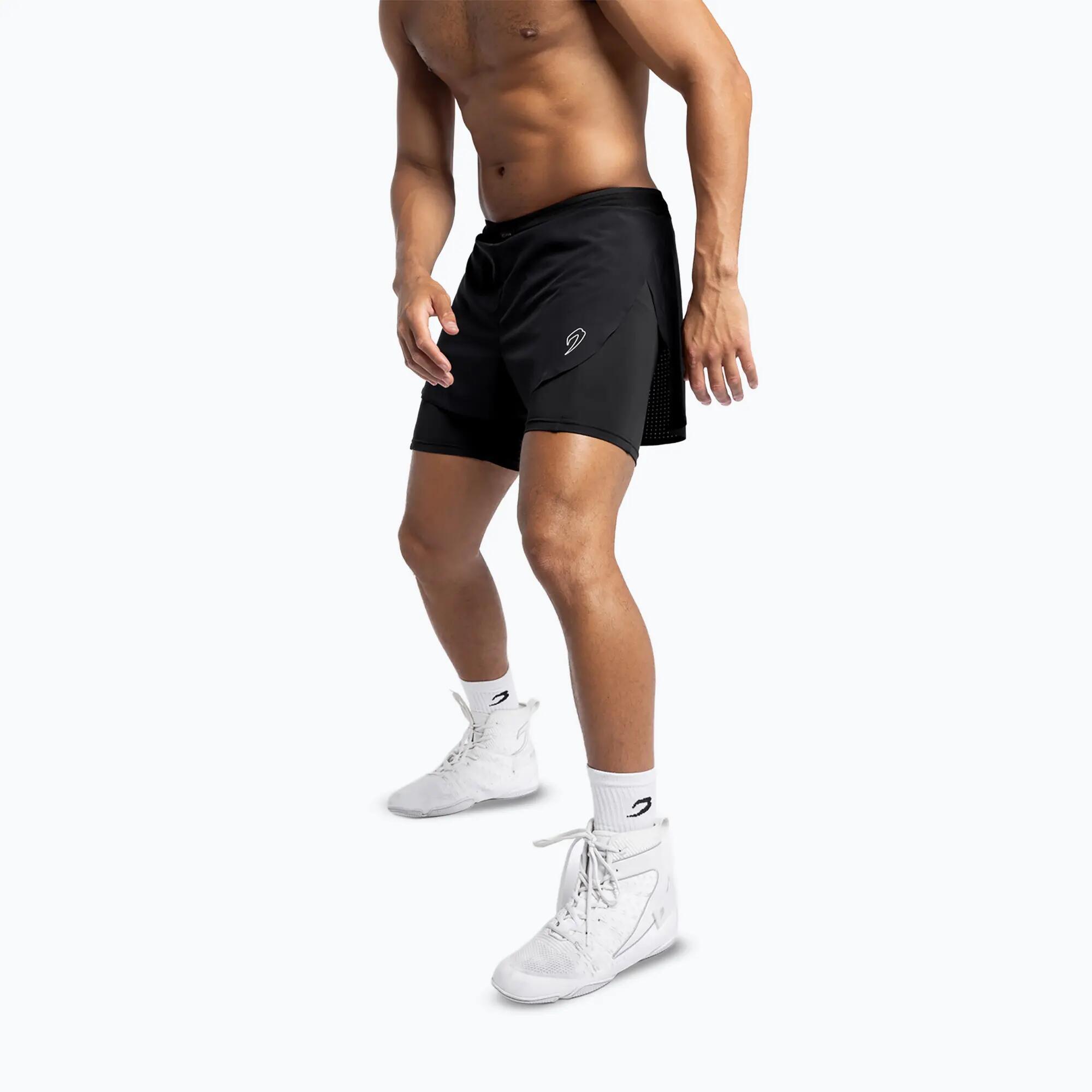 Pantaloni scurți de antrenament BOXRAW Tunero 2-în-1 4/7