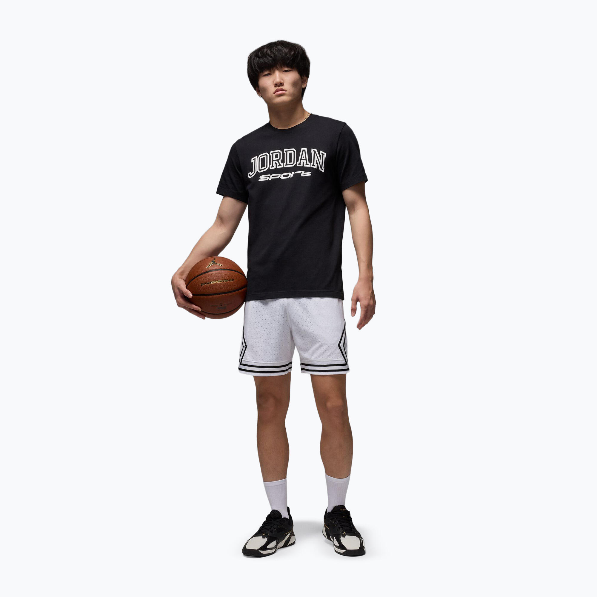 Spodenki koszykarskie męskie Jordan Mesh Diamond 4" 2/7