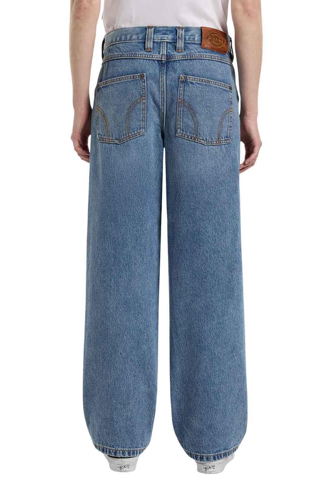 DICKIES Vrouwenjeans relaxed Farner maat 31 kleur Blauw 2/4