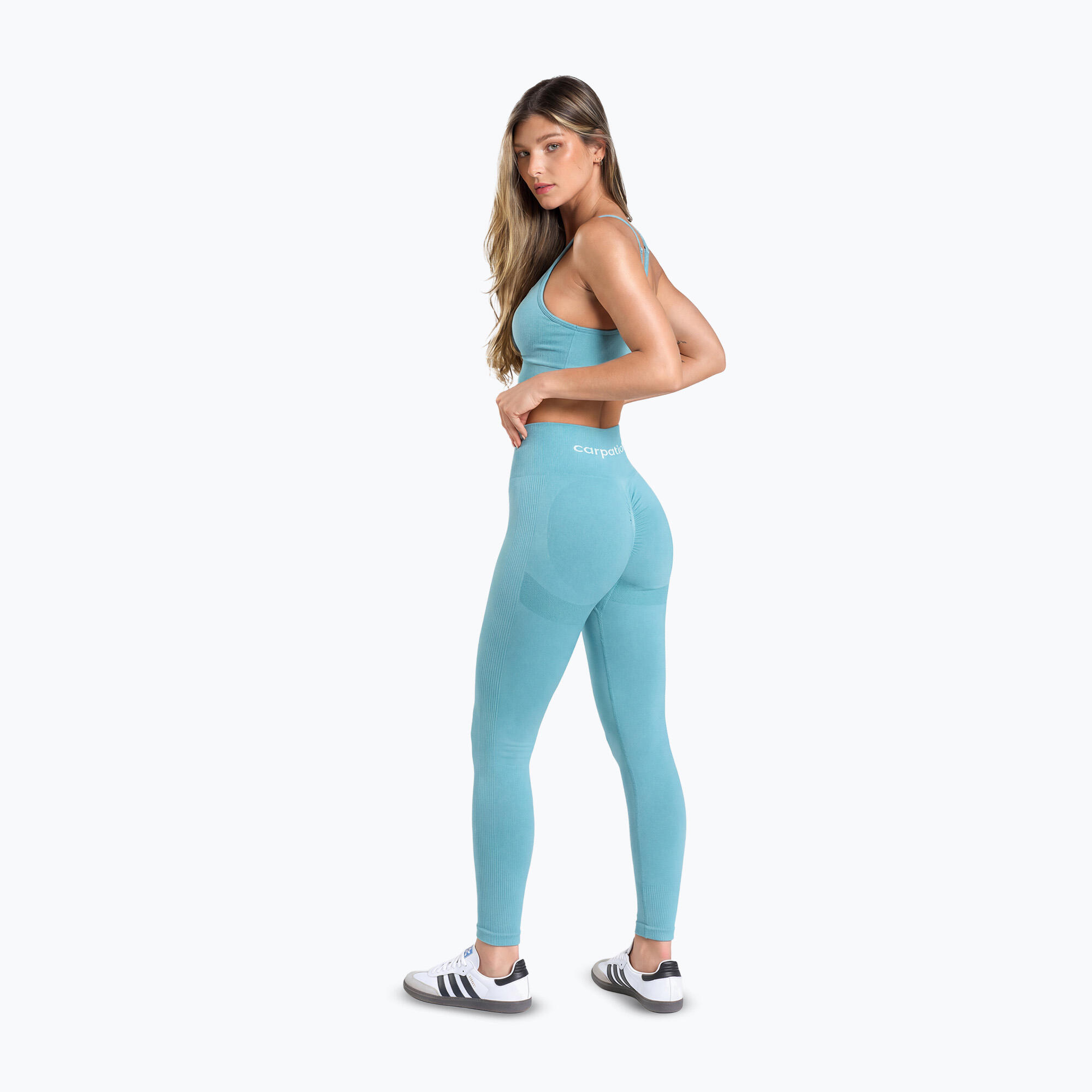 Legginsy treningowe damskie Carpatree Allure Seamless 4/7
